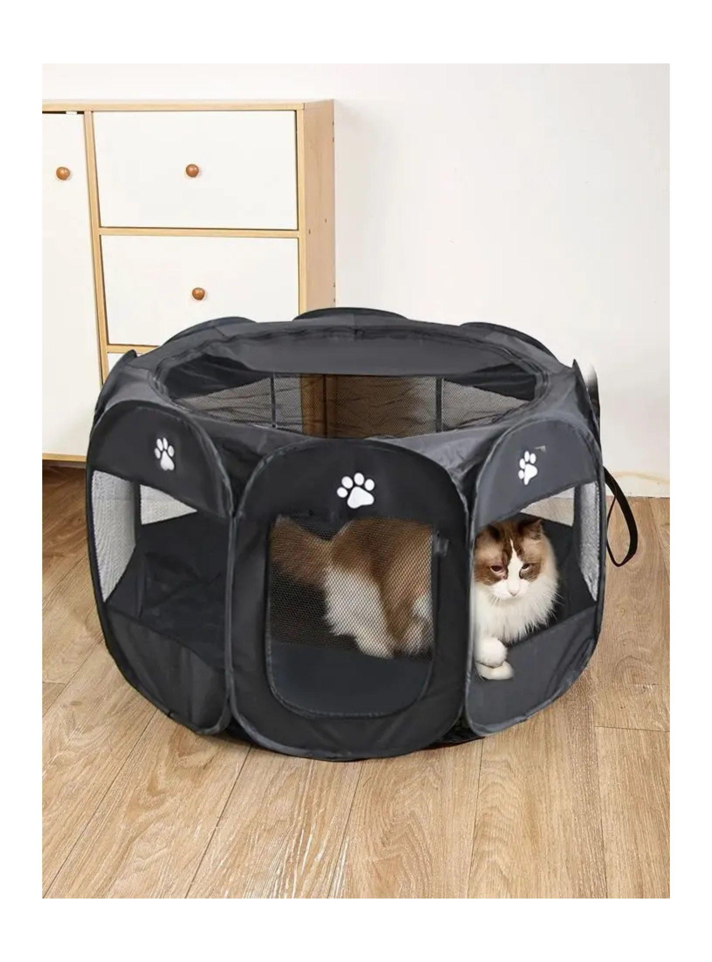 Corral Tienda Plegable Grande Para Mascotas Perros Gatos-2