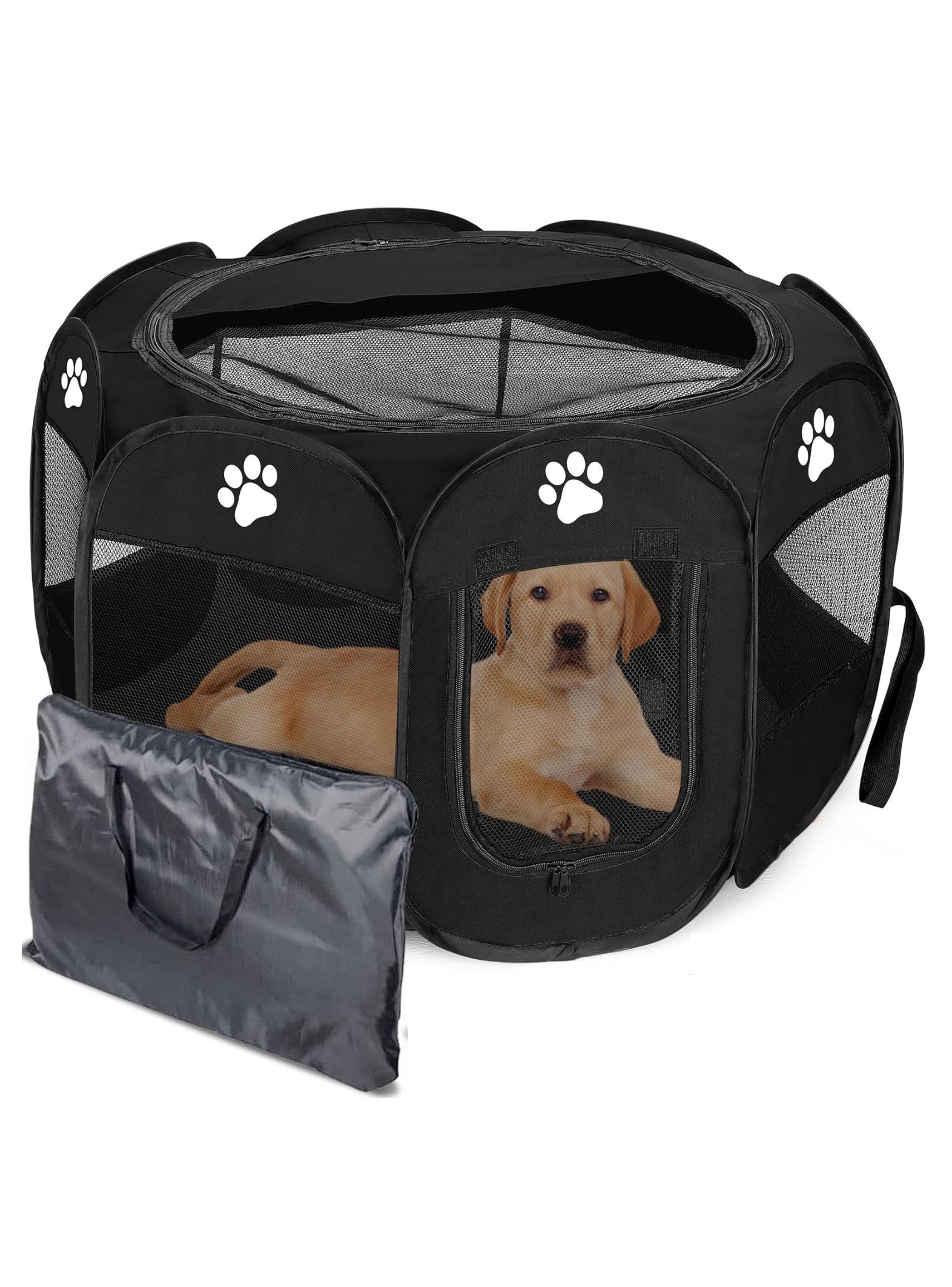 Corral Tienda Plegable Grande Para Mascotas Perros Gatos-3