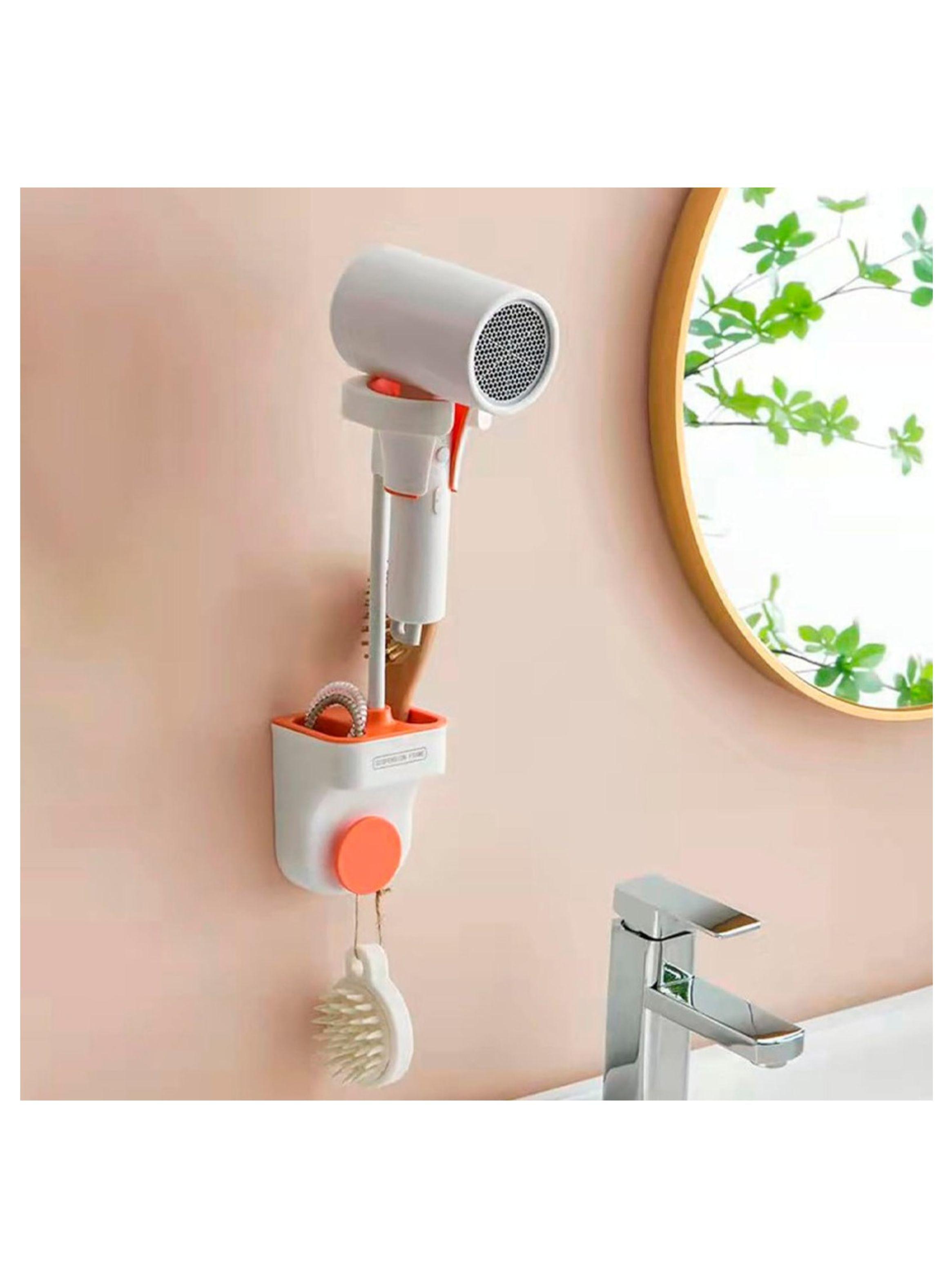 Soporte Para Secador De Pelo Montado En La Pared-4