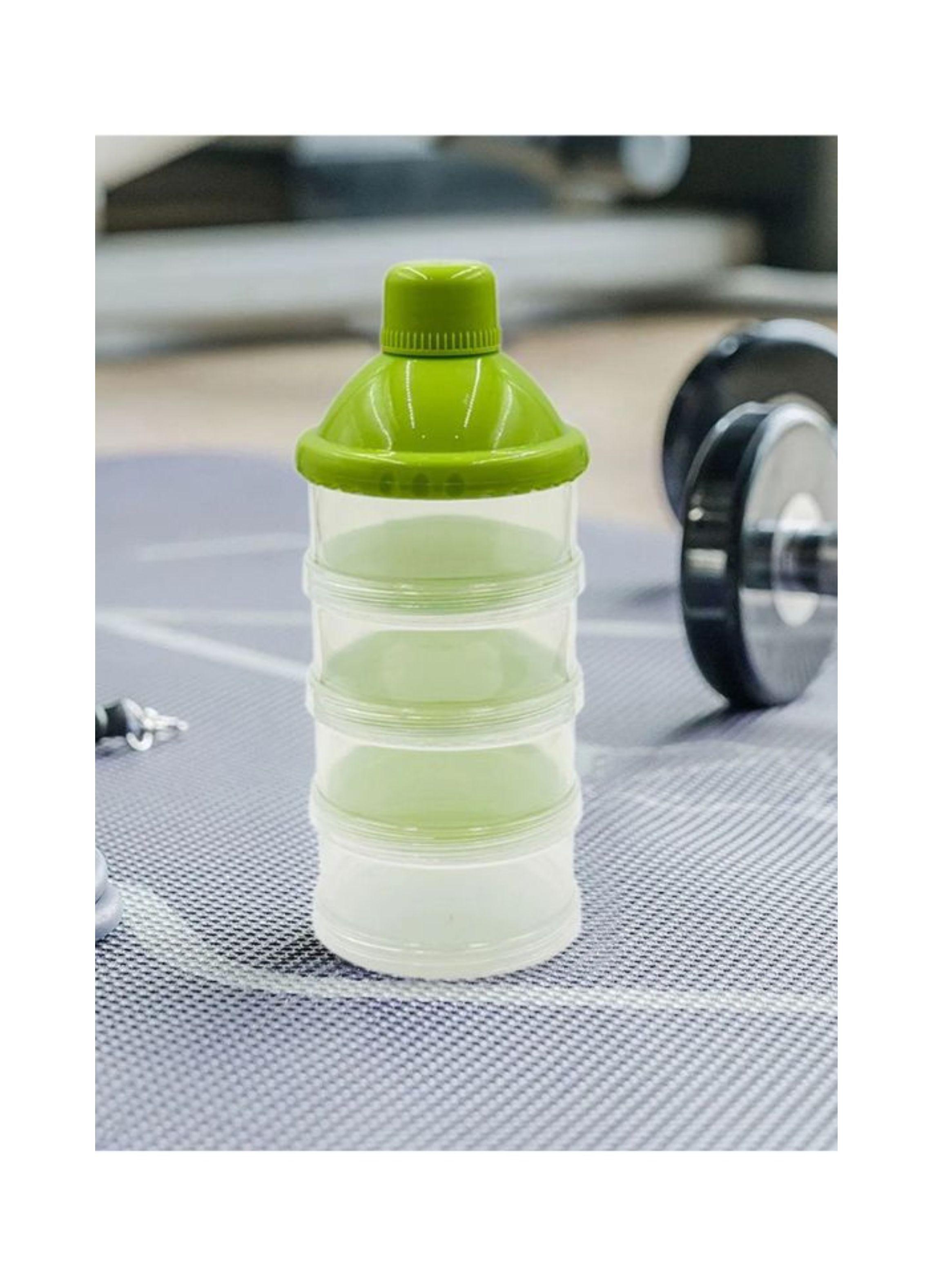 Dispensador Dosificador De Leche En Polvo Y Snacks  Apilable Bebé 4 Niveles -3
