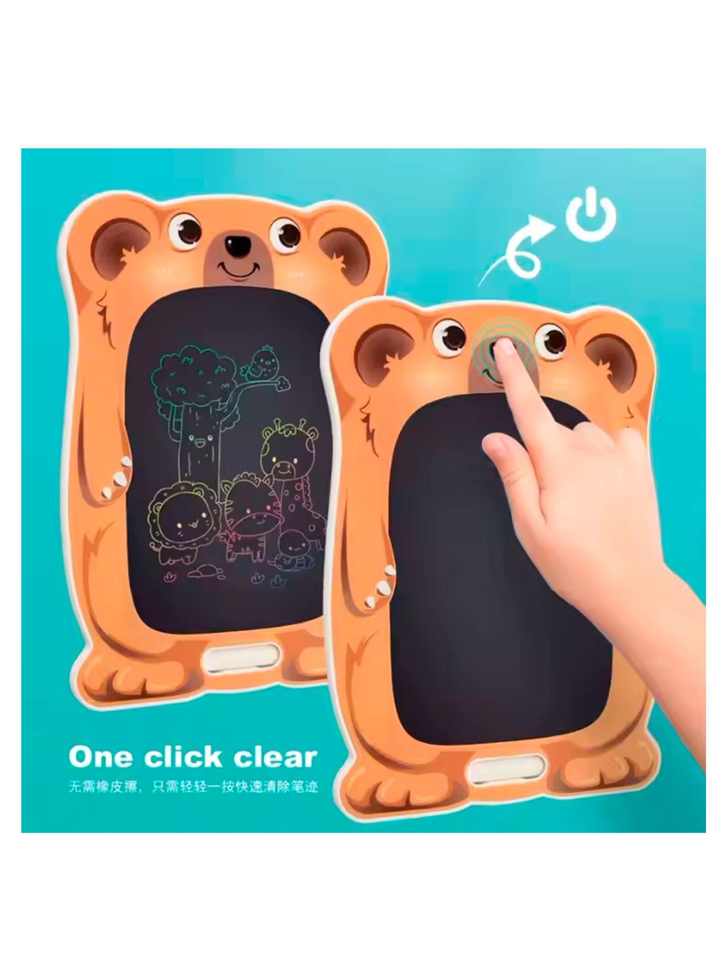 Mini Pizarra De dibujos Lcd Para Niños Diseño De Tigre-4