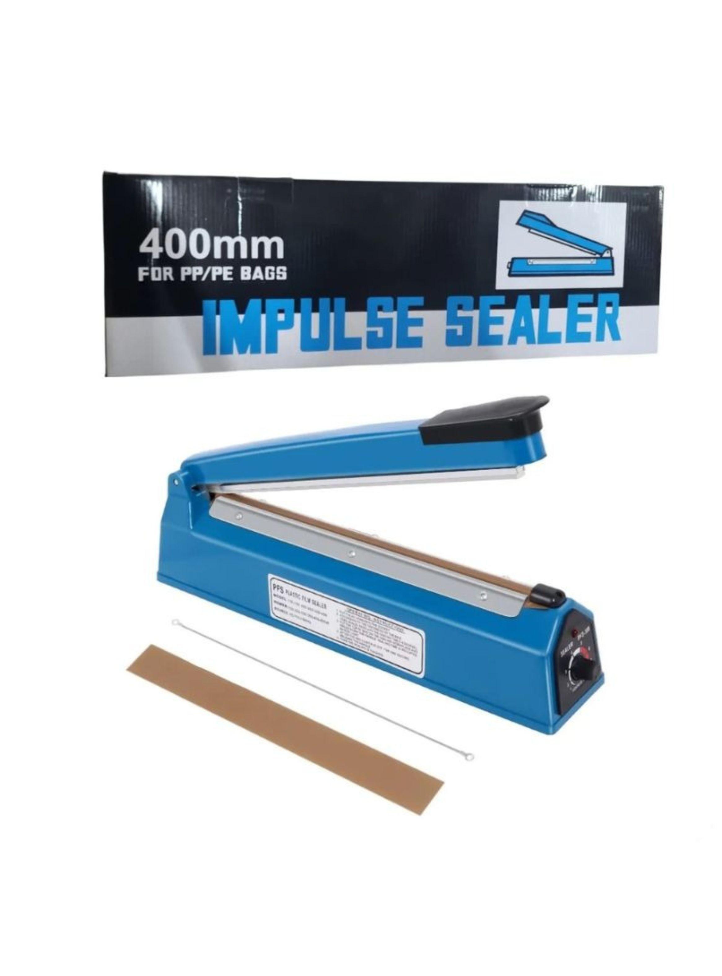 Selladora De Bolsas Plastico Impulso 400mm-2
