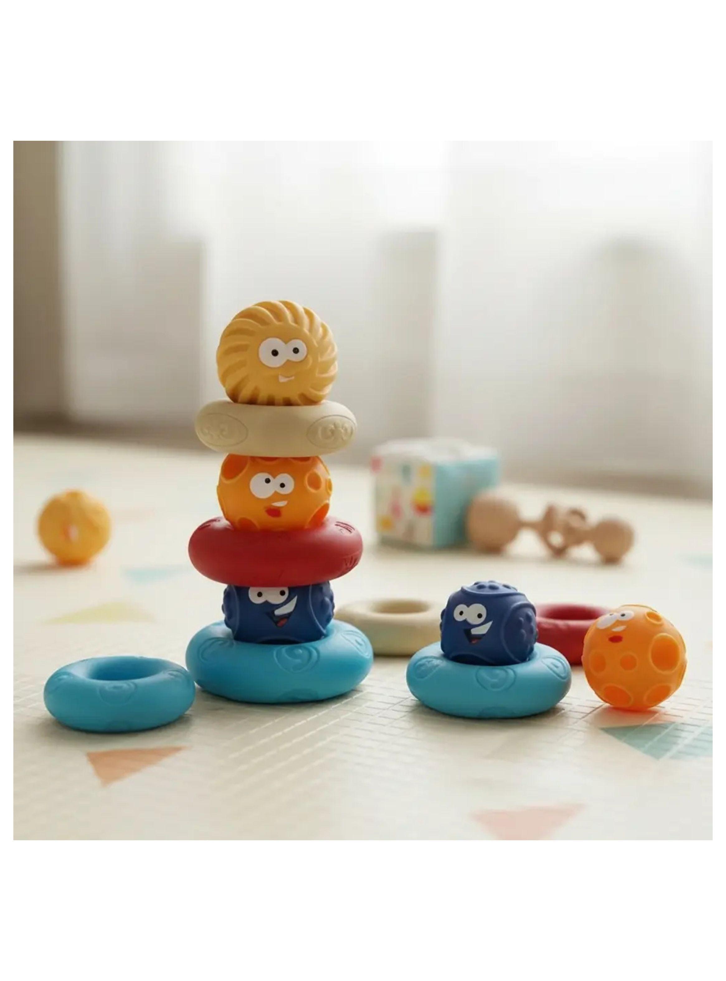 Juguete Sensorial 6 Piezas Pelota De Goma Suave-2