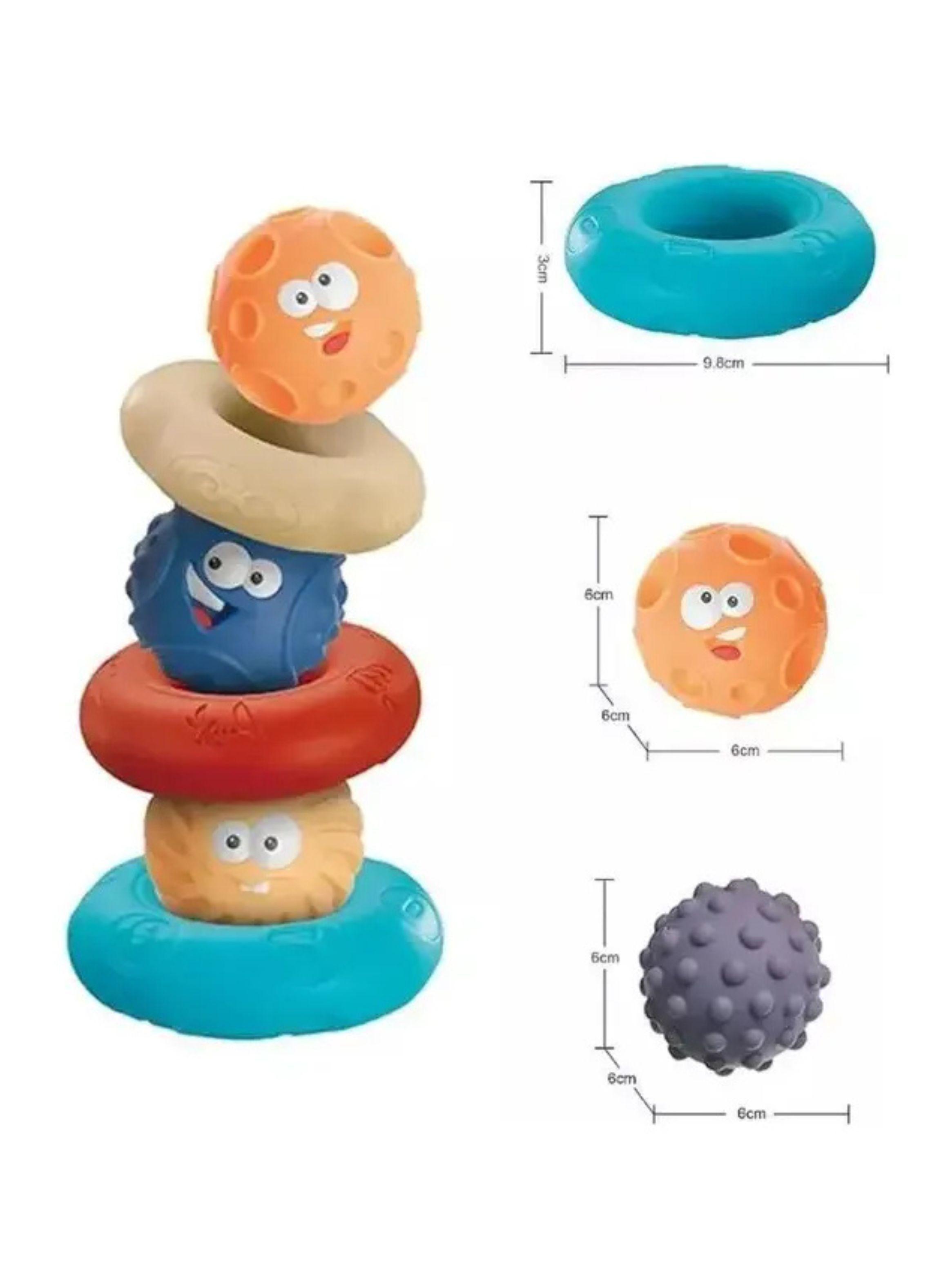 Juguete Sensorial 6 Piezas Pelota De Goma Suave-4