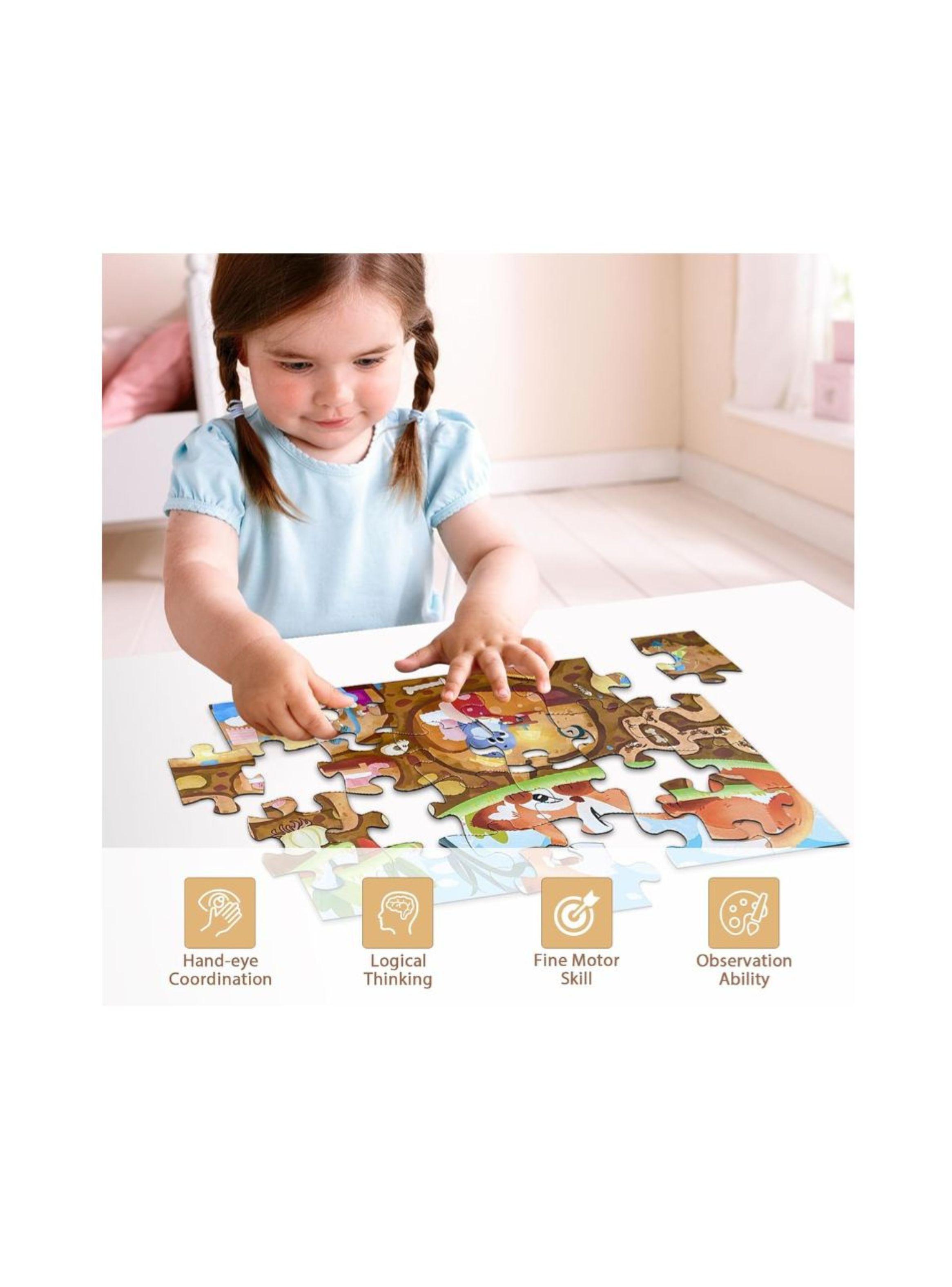 Rompecabezas De Zorro Para Niños-4