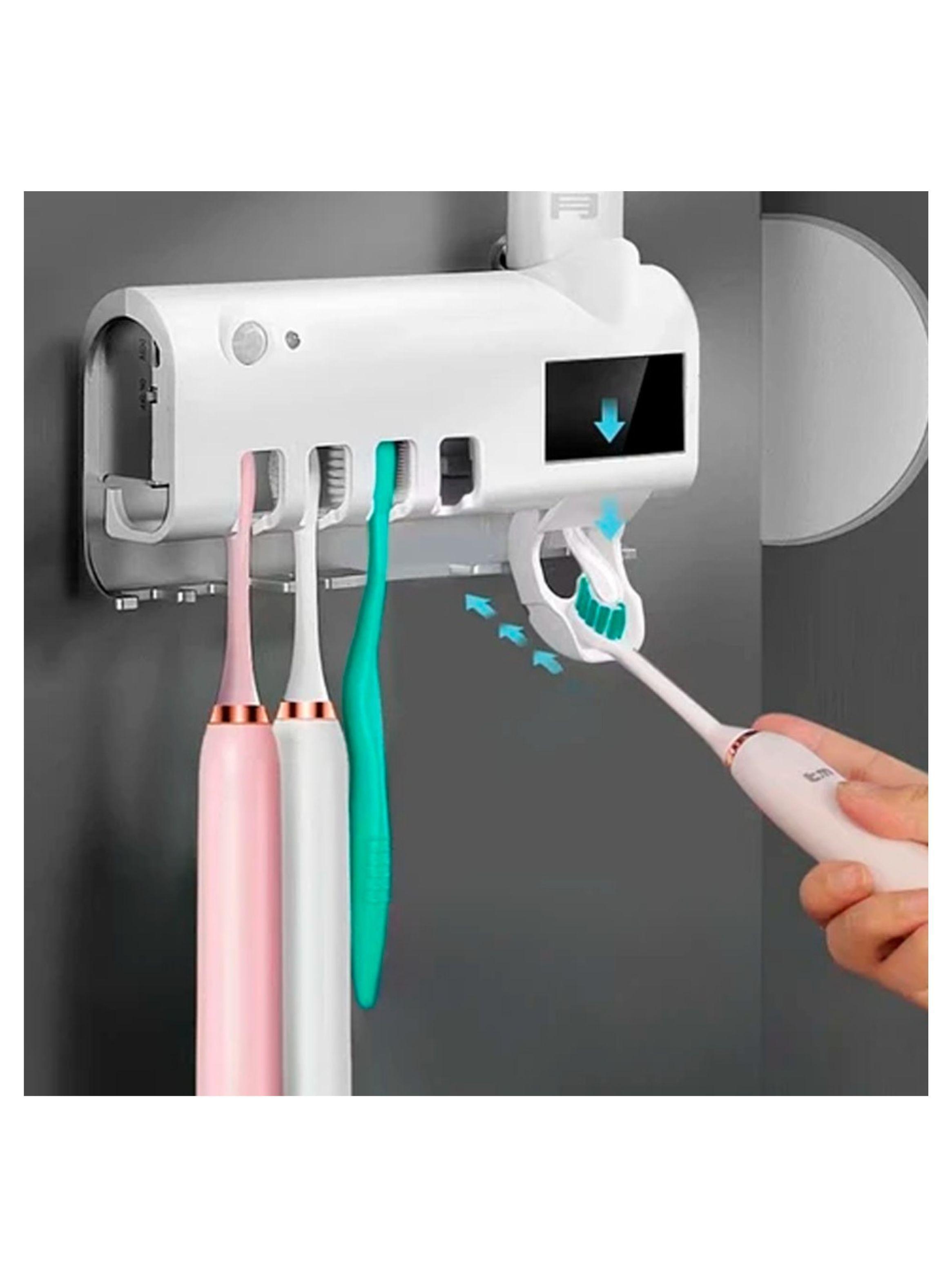 Soporte Esterilizador Multifuncional UV Para Cepillos De Dientes-2