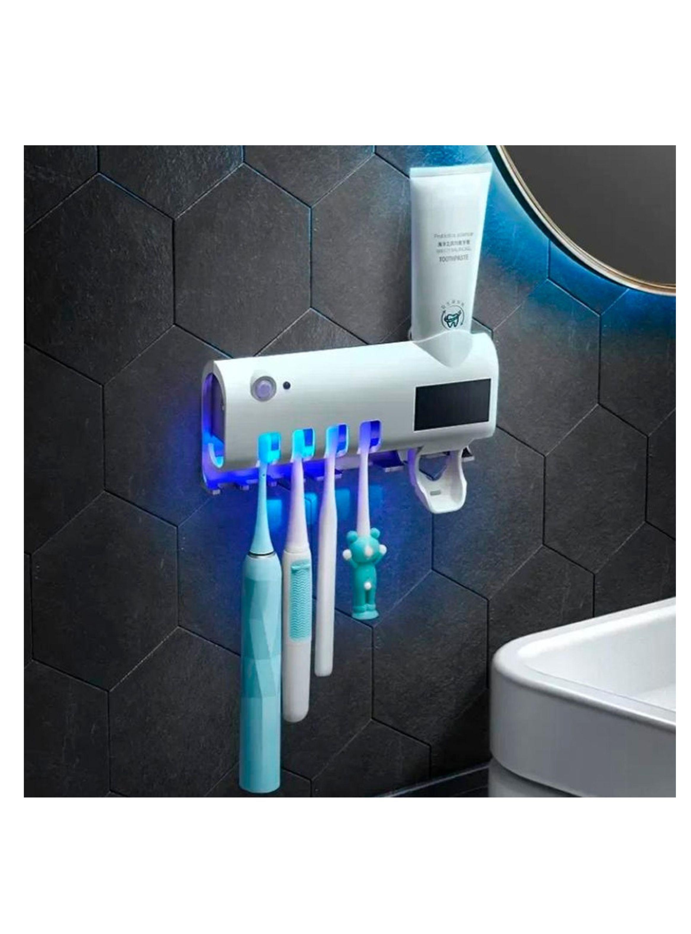 Soporte Esterilizador Multifuncional UV Para Cepillos De Dientes-5