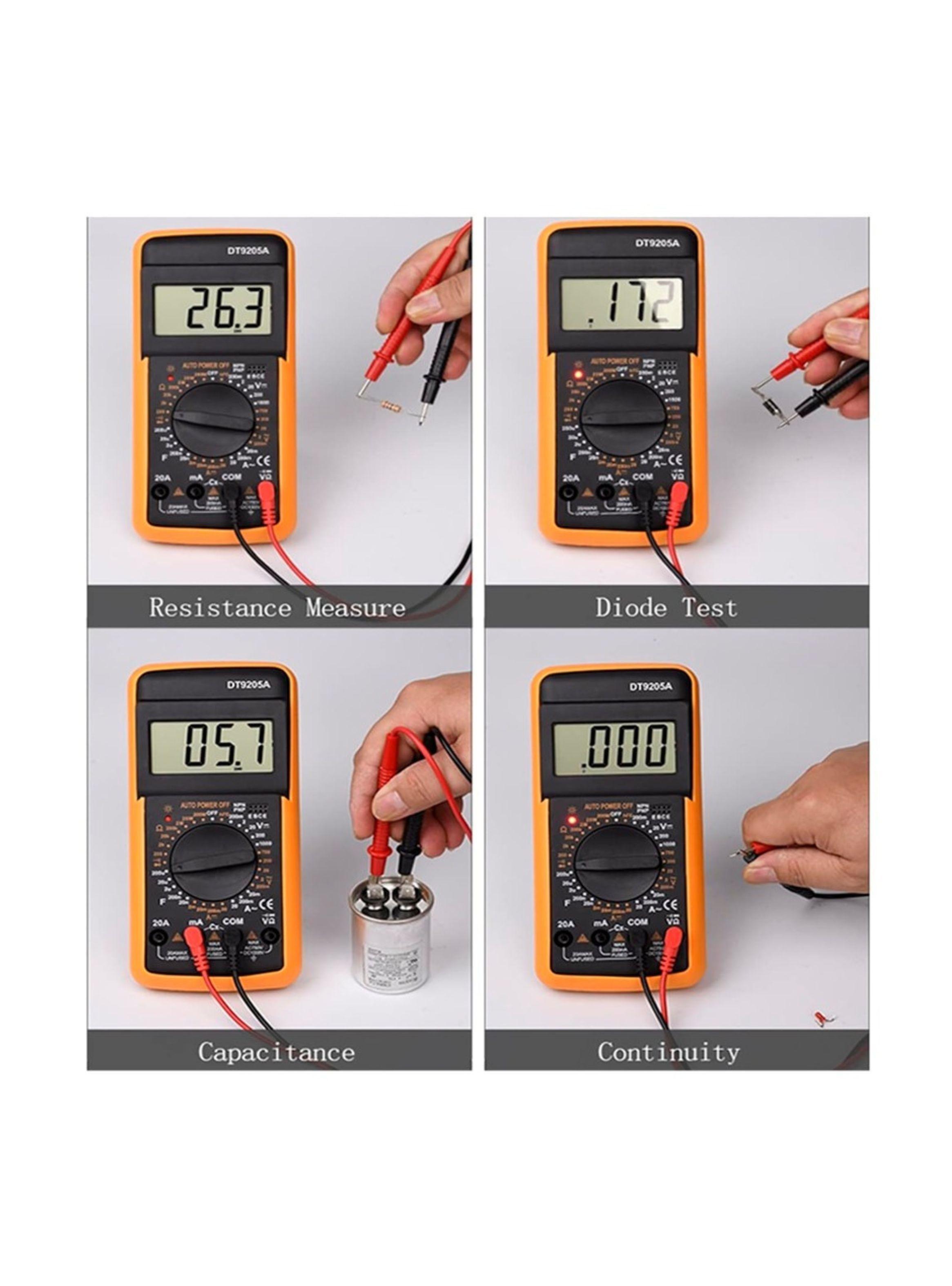 Tester Multímetro Digital Profesional Rango Automático-4