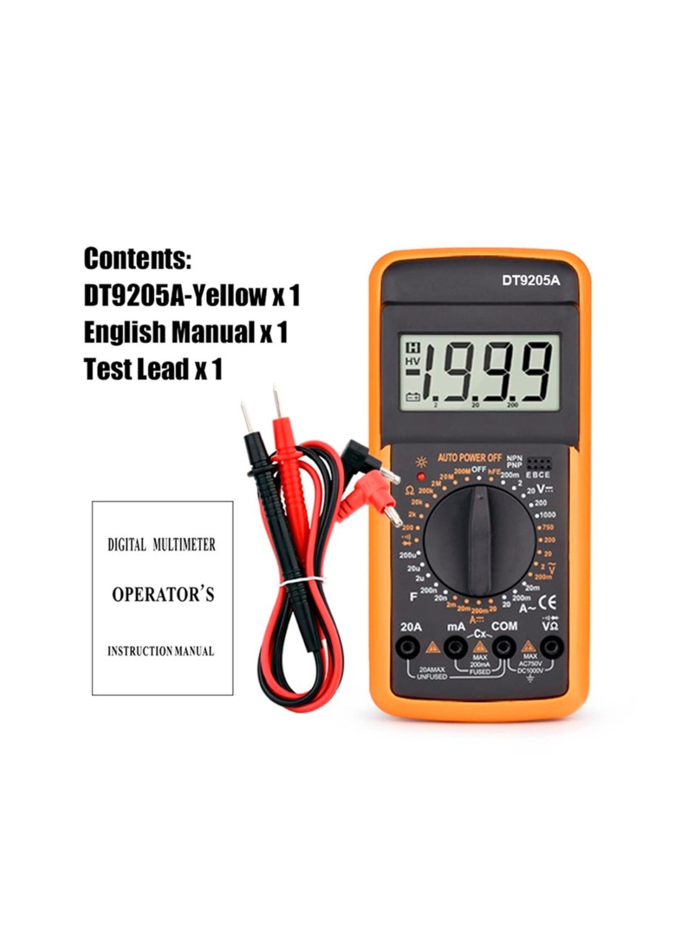 Tester Multímetro Digital Profesional Rango Automático-5