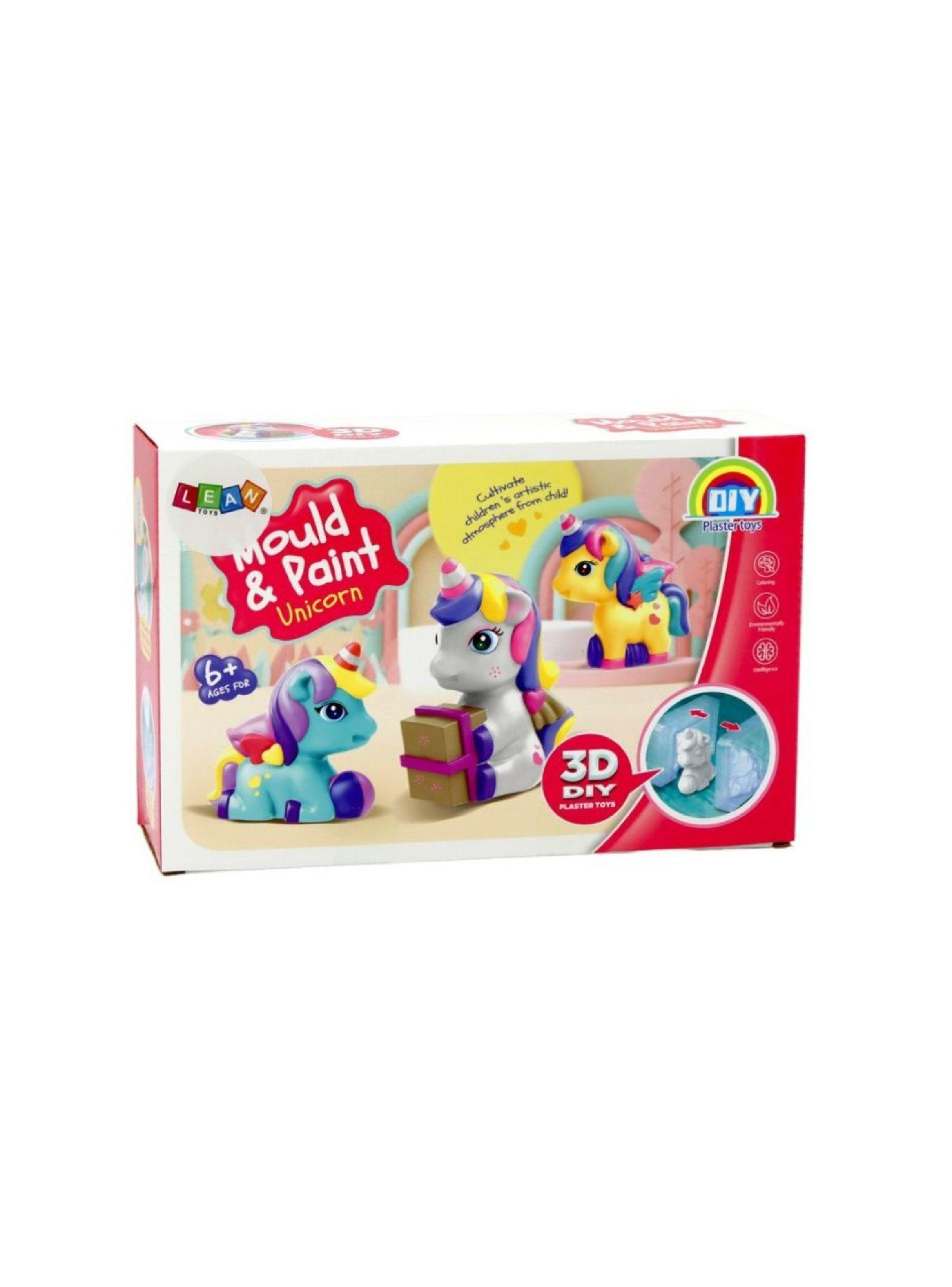 Juguete Kit Para Moldear Figuras De Unicornio 3D Para Niños-0