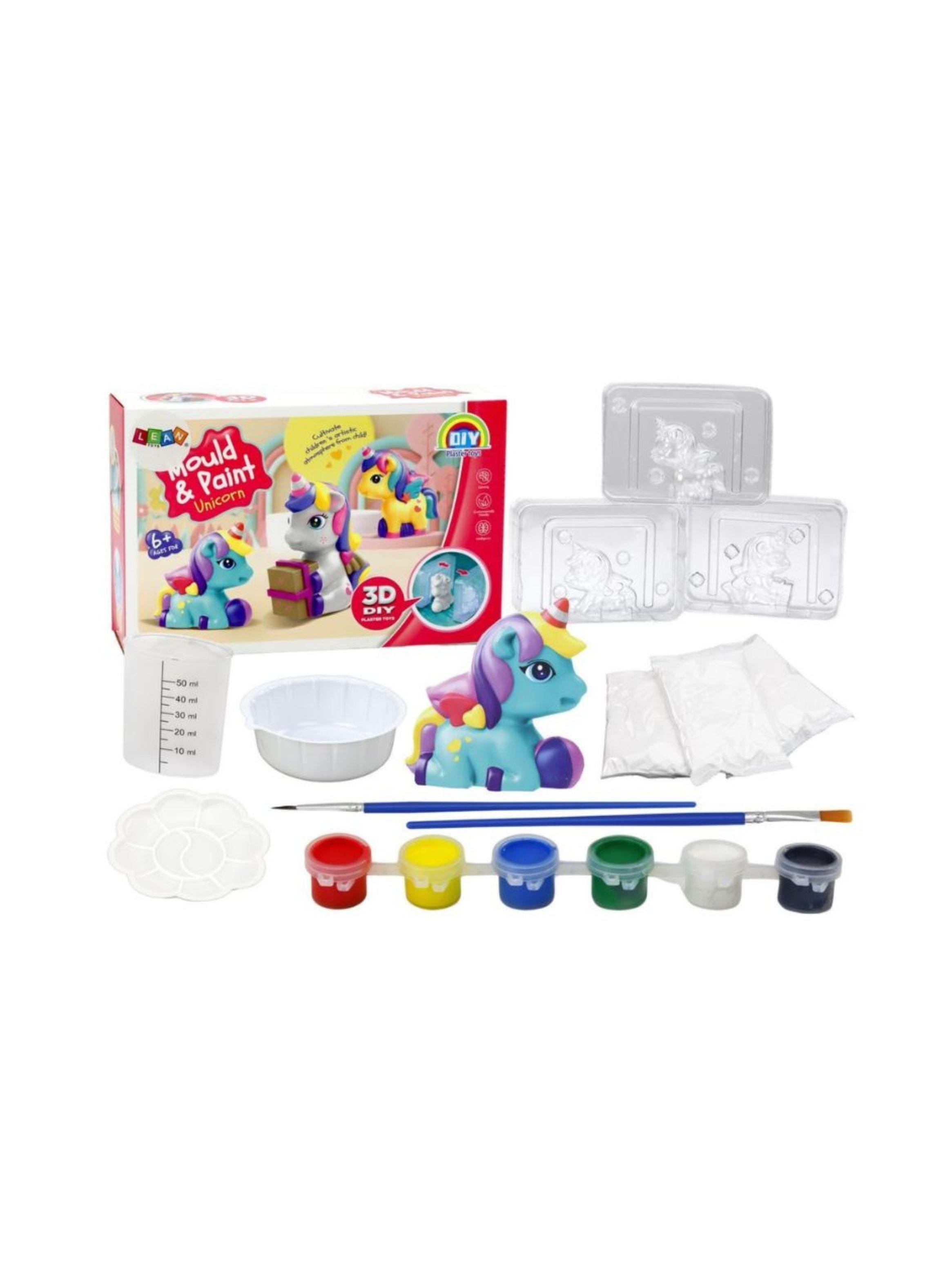 Juguete Kit Para Moldear Figuras De Unicornio 3D Para Niños-3