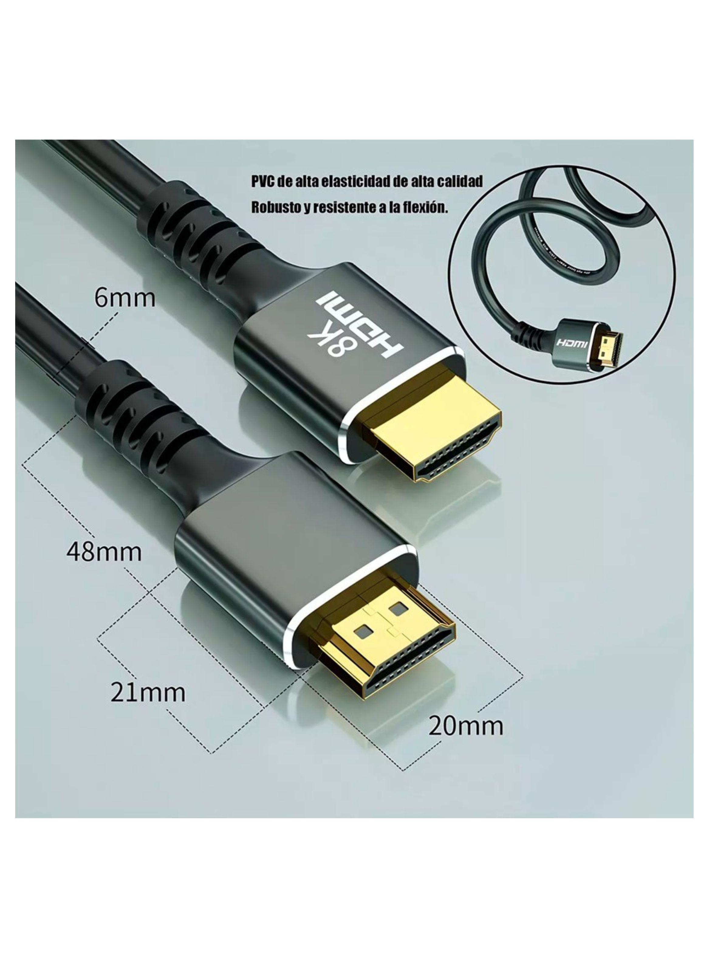 Cable Adaptador HDMI 8K 60Hz Ultra HD Alta Velocidad-3