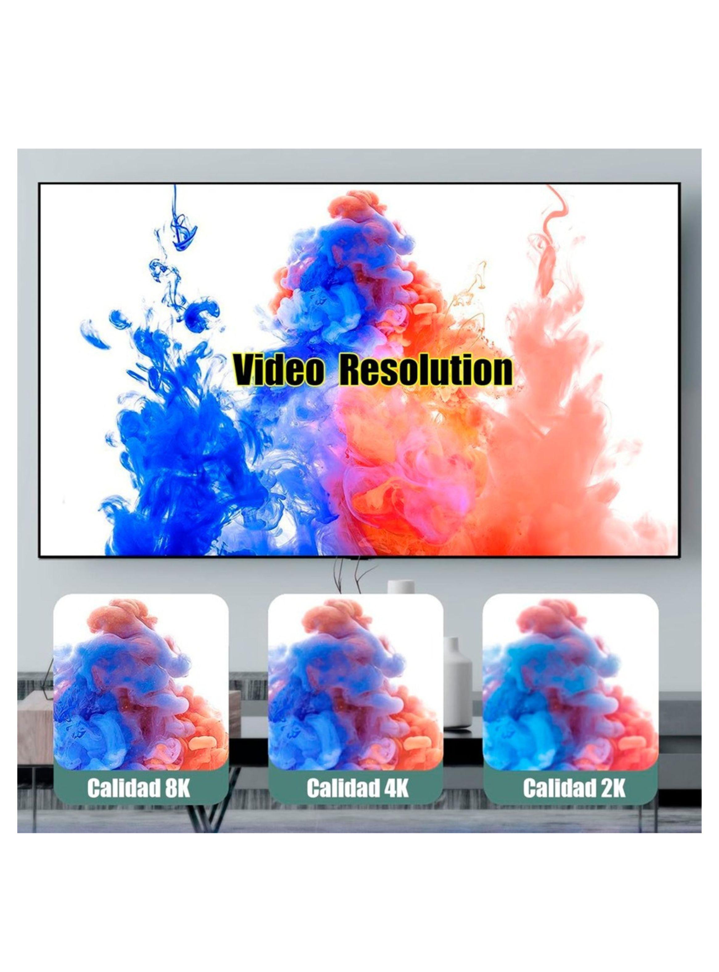 Cable Adaptador HDMI 8K 60Hz Ultra HD Alta Velocidad-4