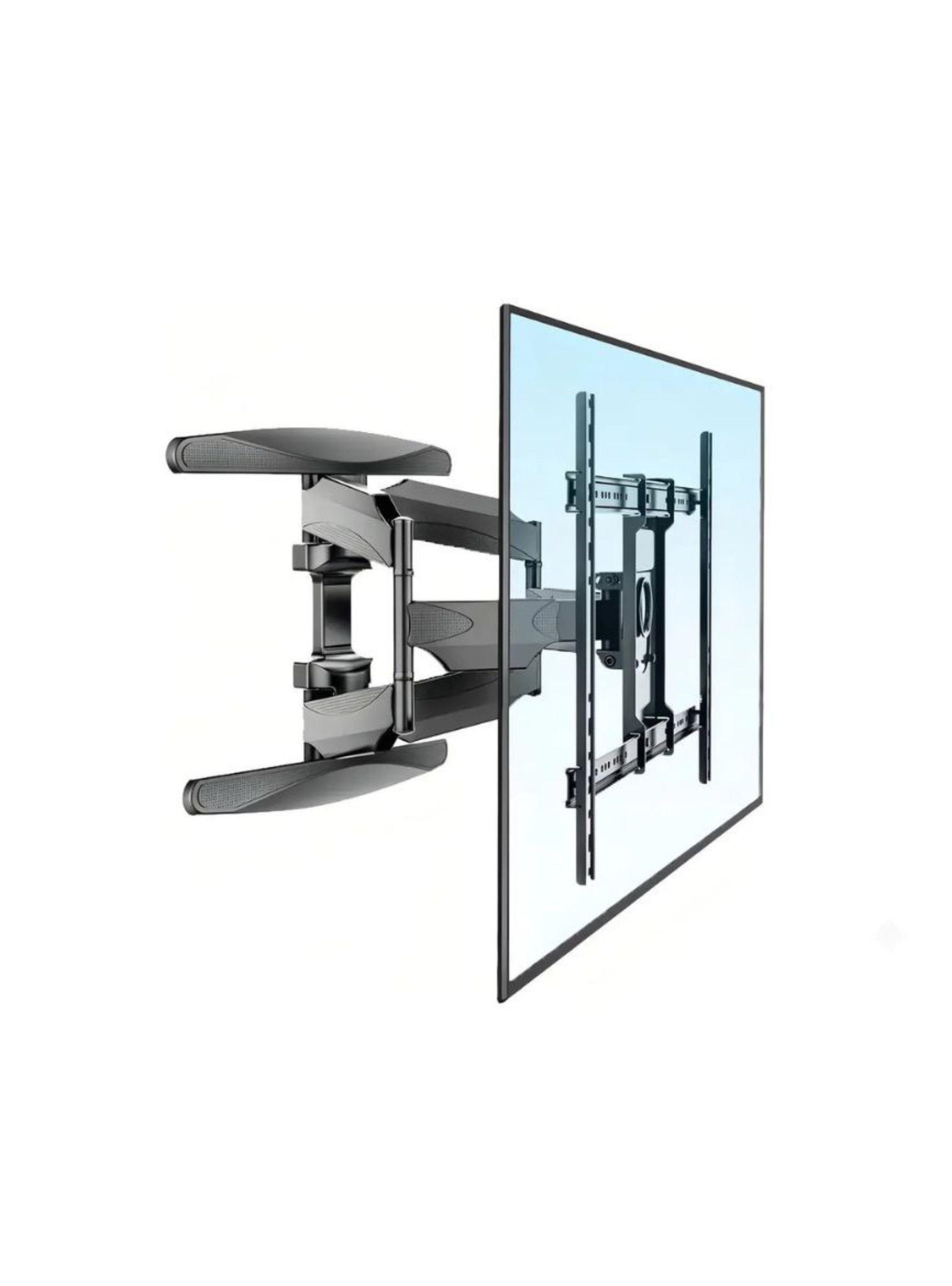  Soporte TV Full Motion 55 A 85 Pulgadas Brazo Articulado Giratorio Negro-4
