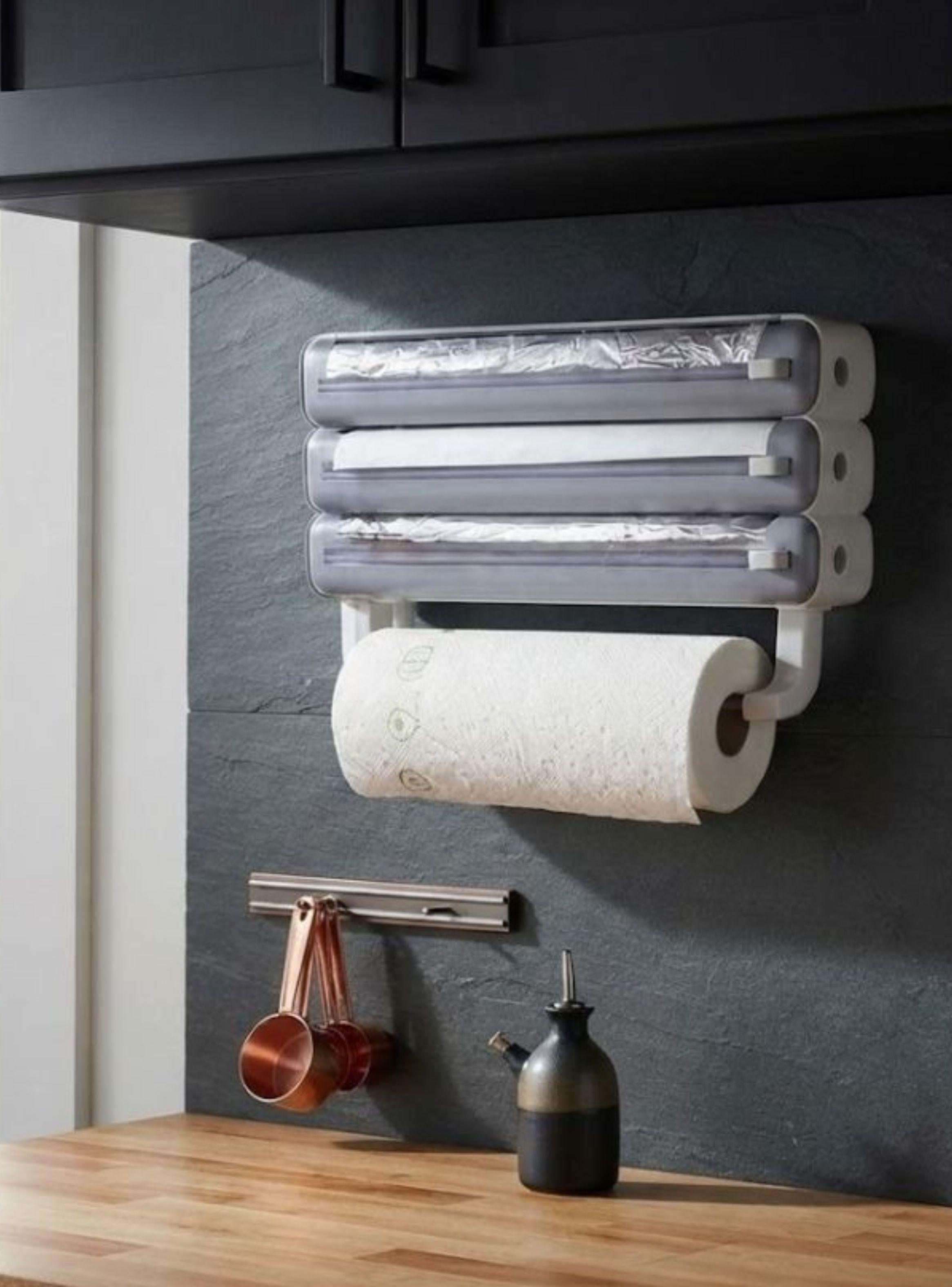 Organizador De Cocina 4 En 1 Porta Alusa Film Y Nova -3