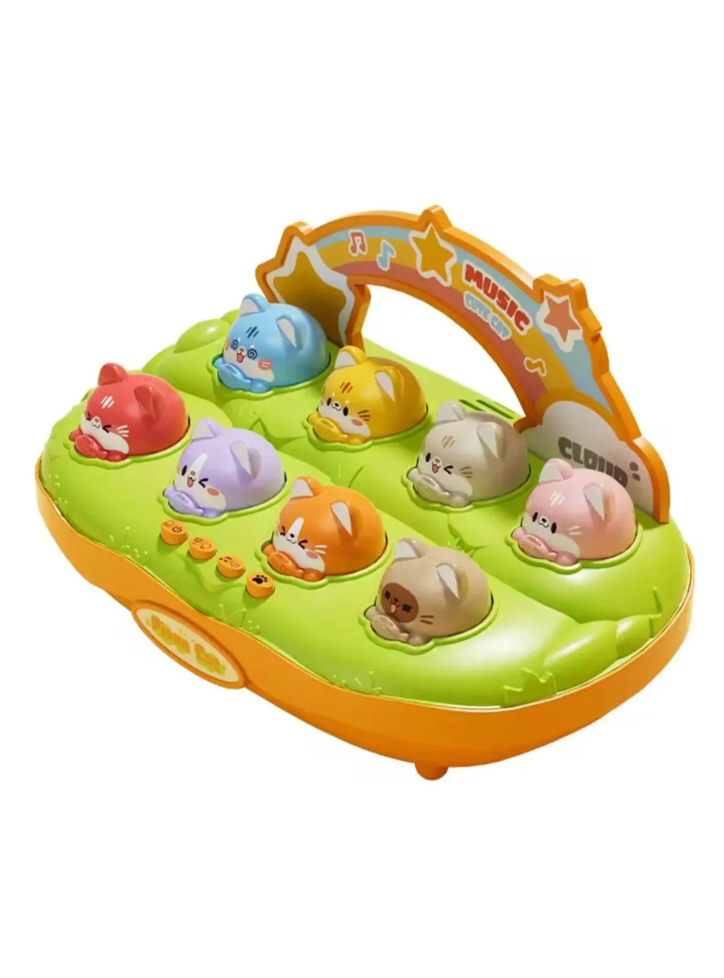 Juego Educativo Piano Gatitos Musical Luces Y Sonidos Niños-0
