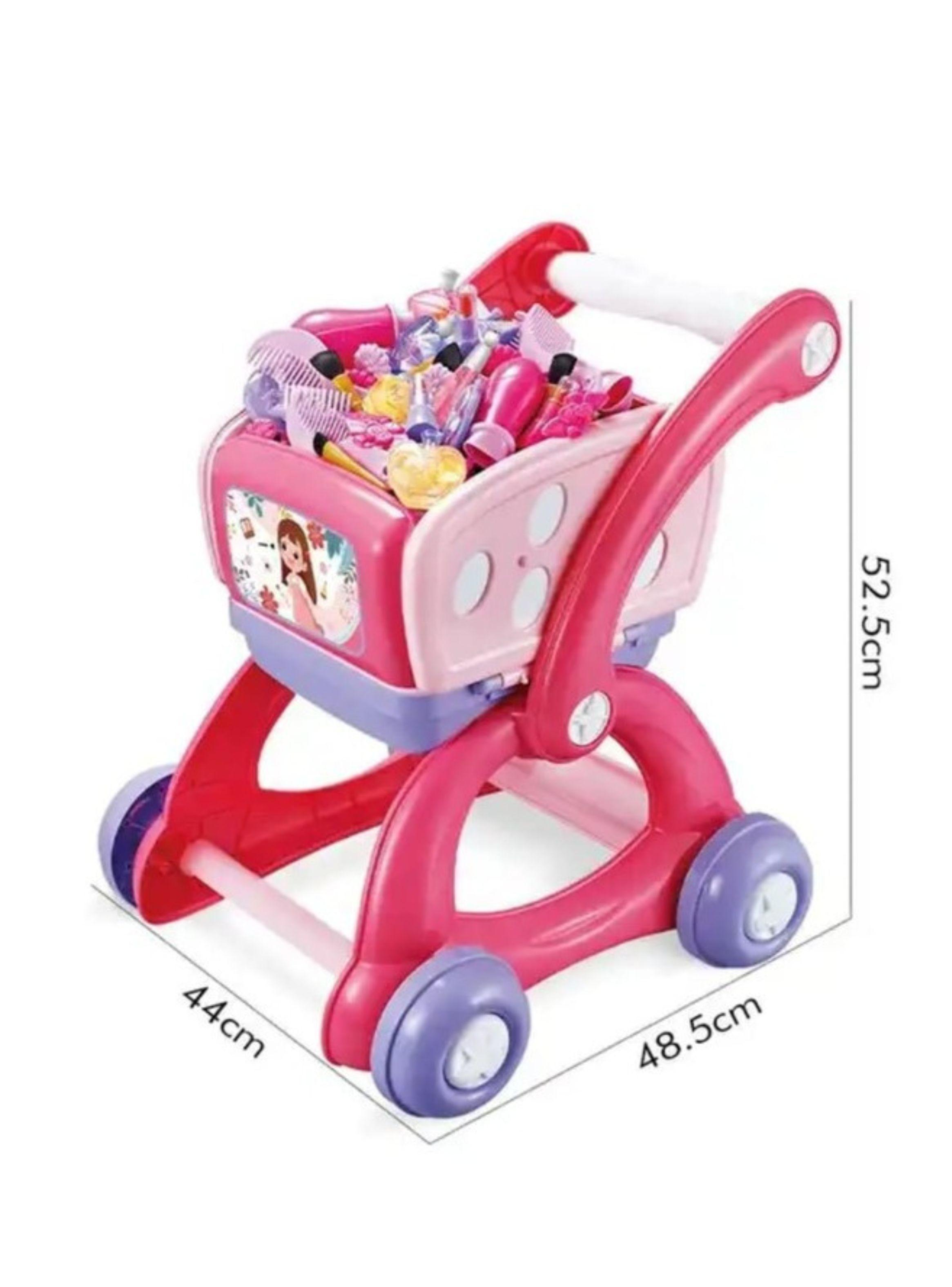 Juguete Carrito Tocador de Belleza 2 en 1 para Niñas-2