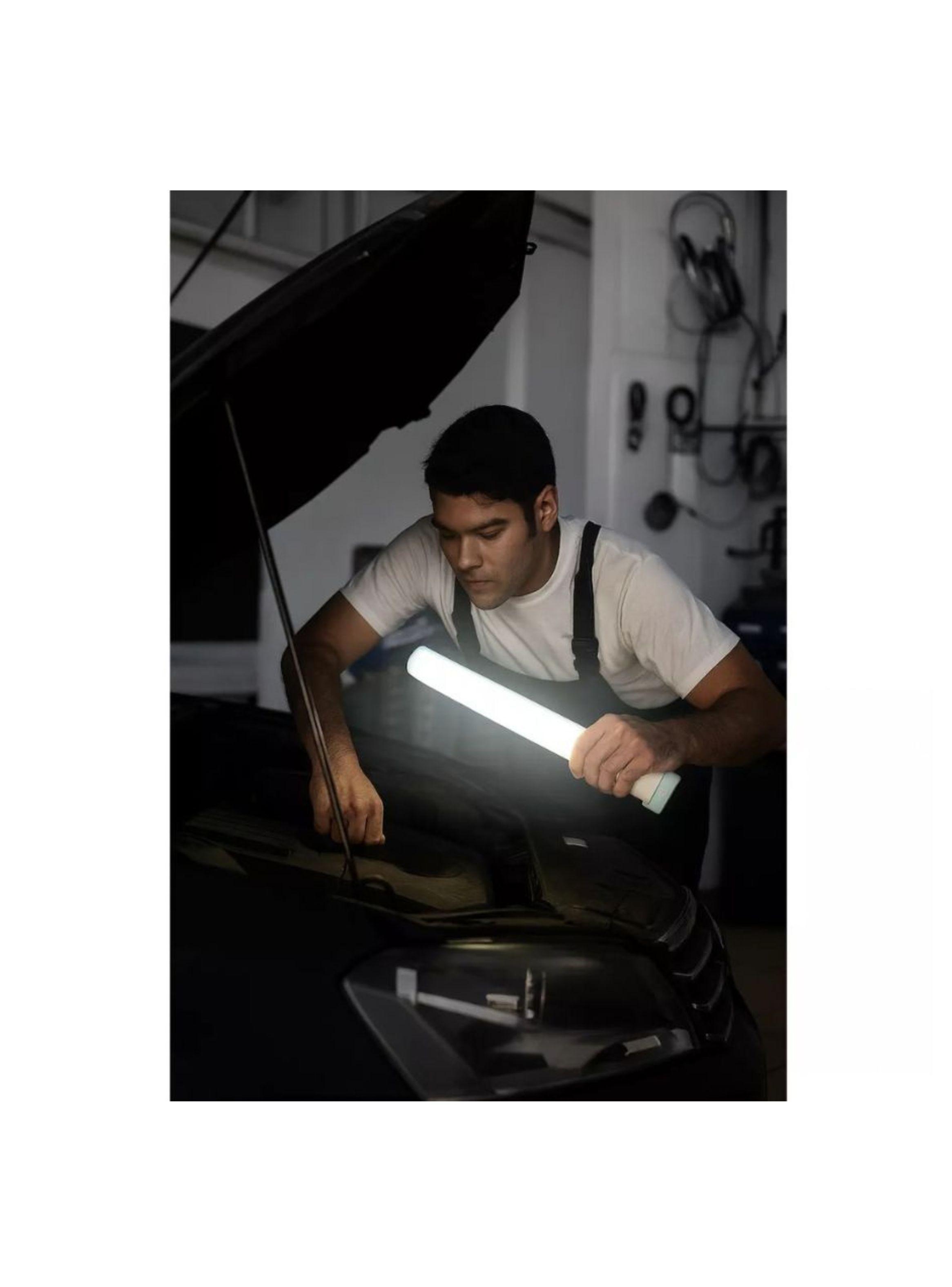 Lampara Recargable Portatil De Emergencia 35cm-2