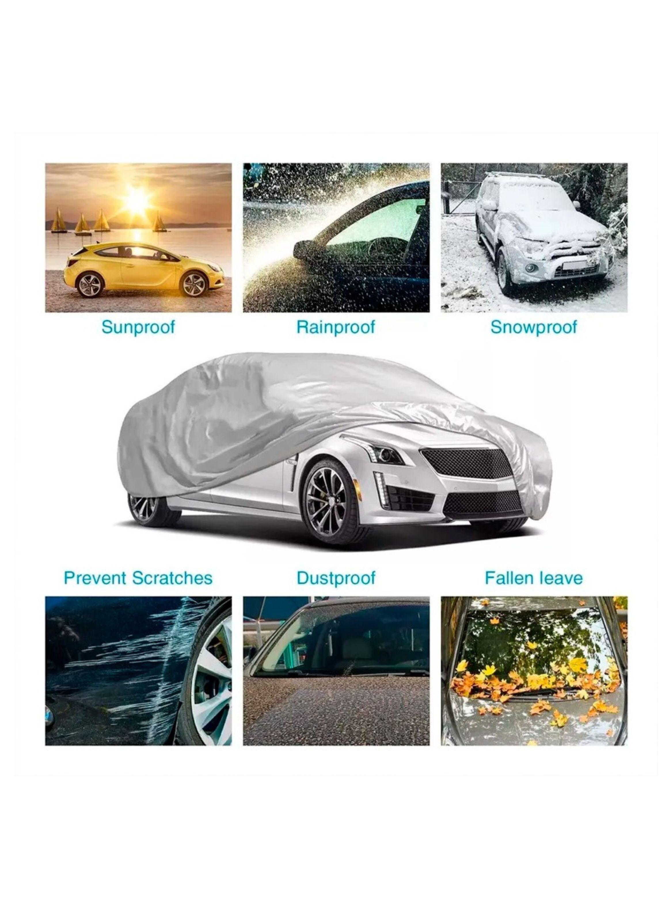 Cobertor Para Auto Protección Sol Lluvia Y Suciedad Talla L-3