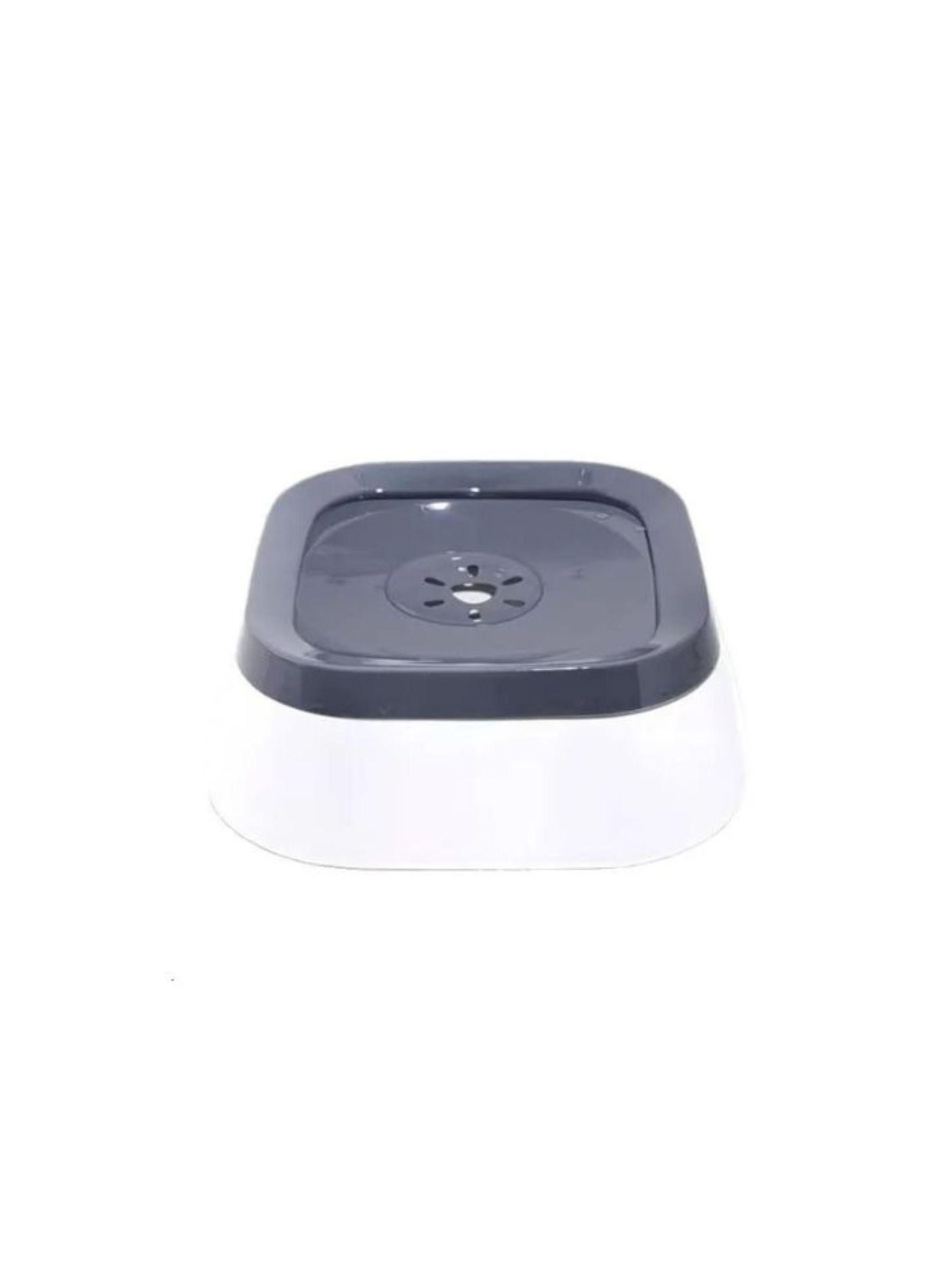 Bebedero Antiderrame 1L Plástico Para Perros Y Gatos Base Antideslizante-0