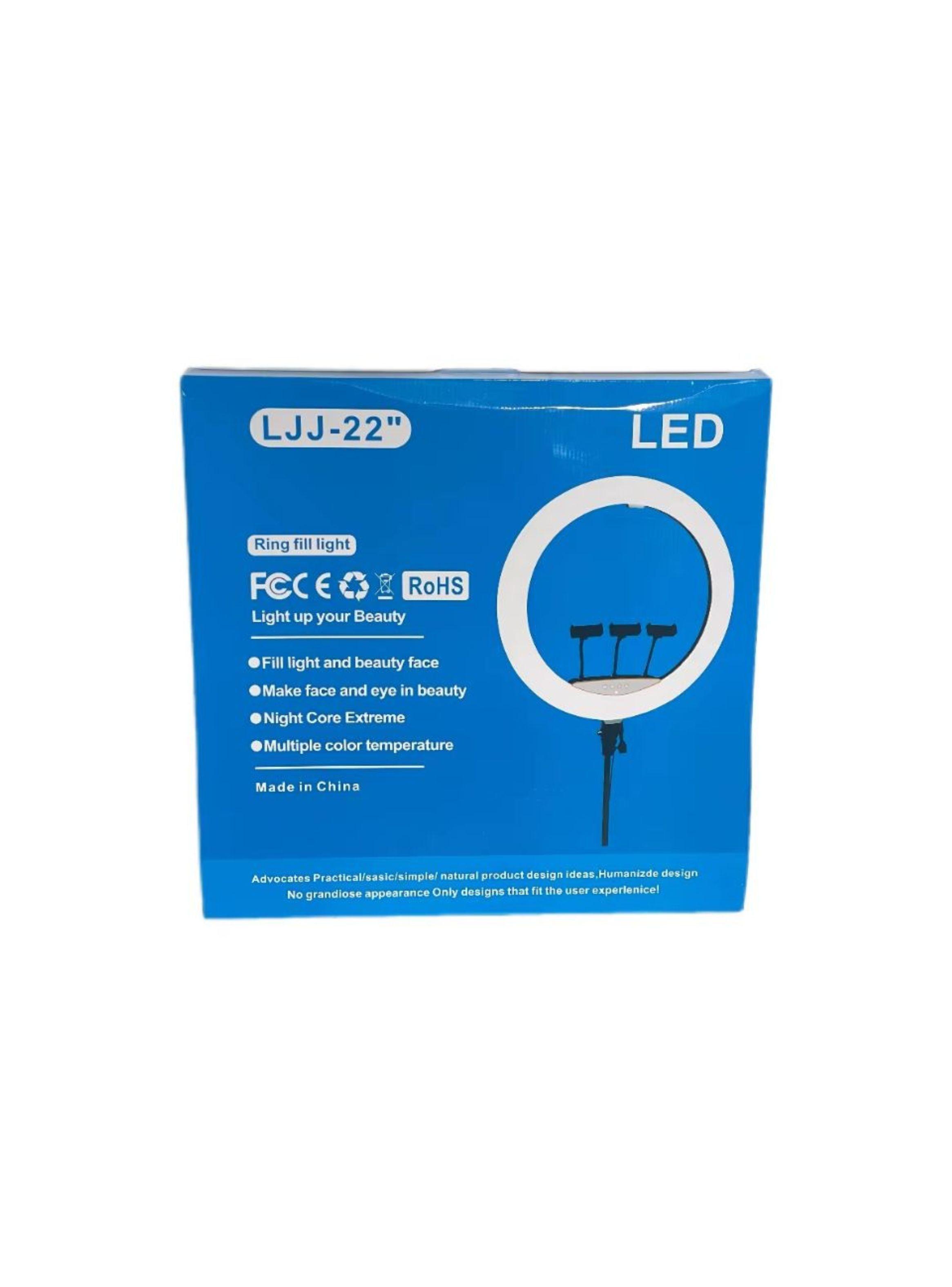 Aro De Luz Led Profesional Tripode Control Remoto 22 Pulgadas-0