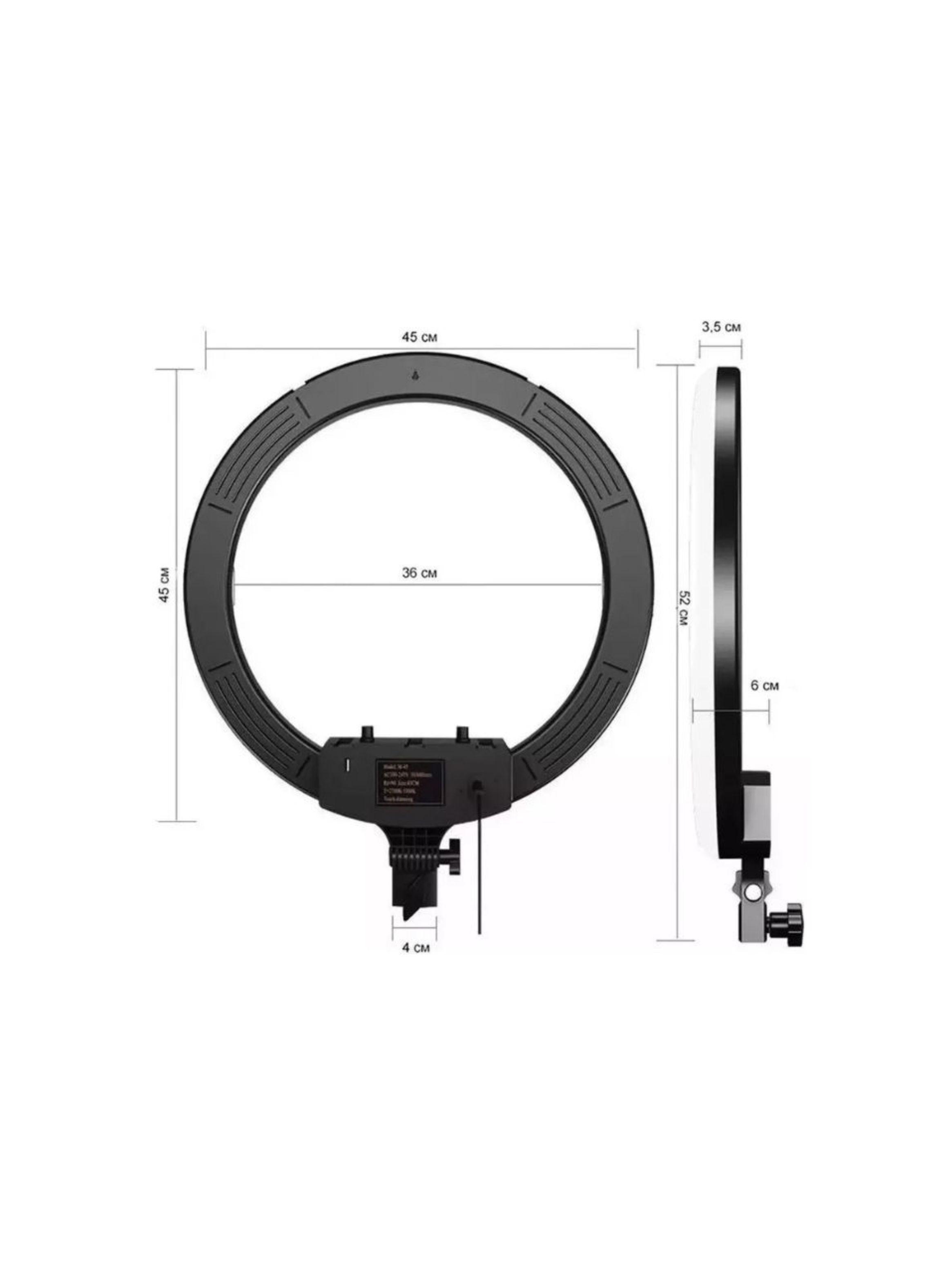 Aro De Luz Led Profesional Tripode Control Remoto 22 Pulgadas-2