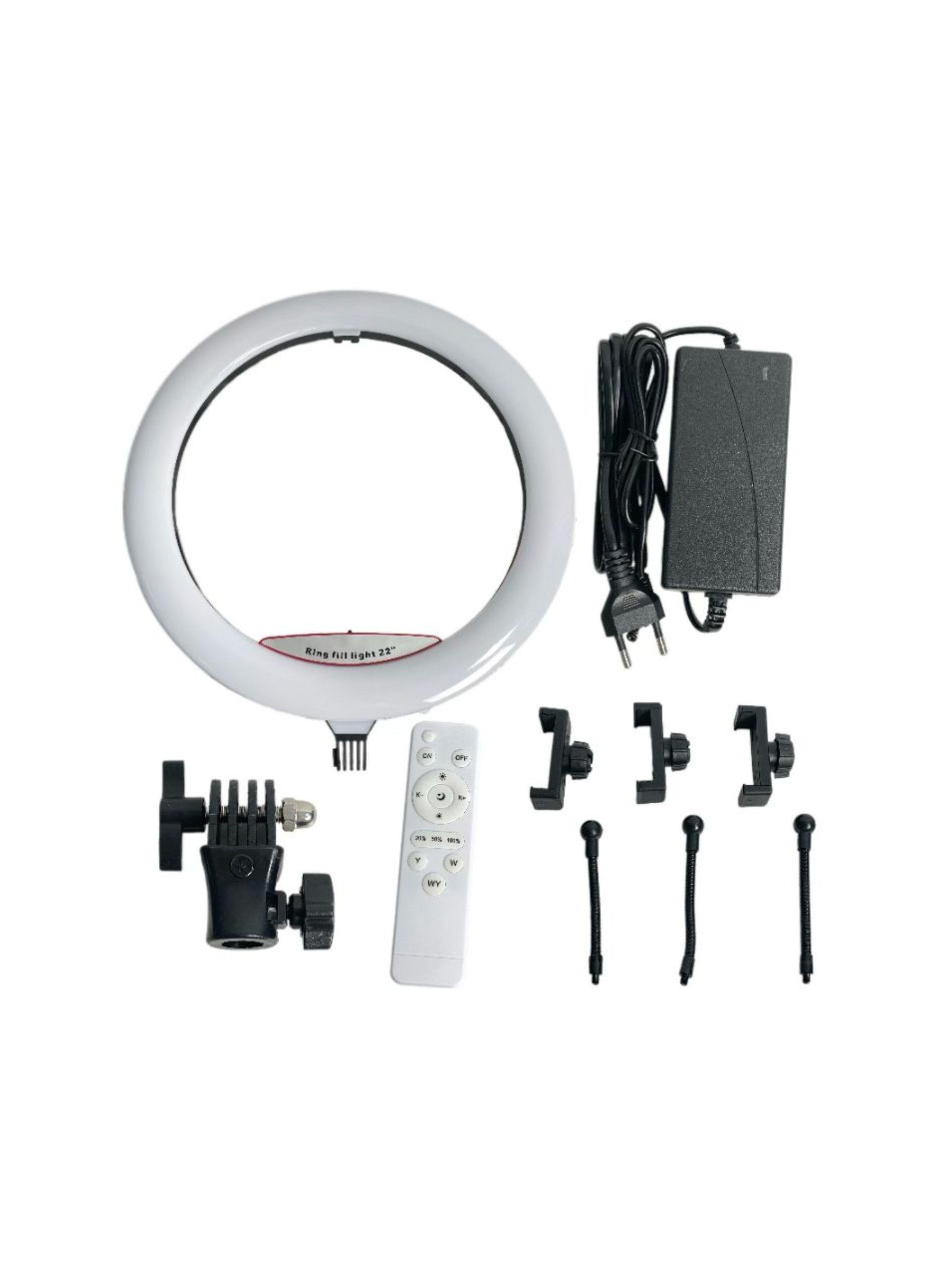 Aro De Luz Led Profesional Tripode Control Remoto 22 Pulgadas-4