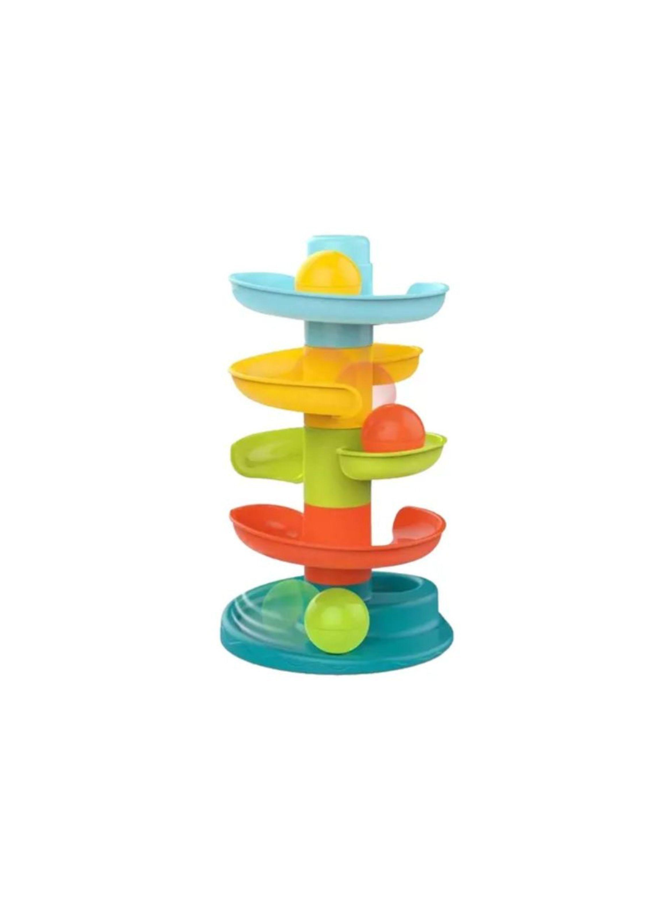 Piramide Roll Ball Con Pelotas Para Niños-1