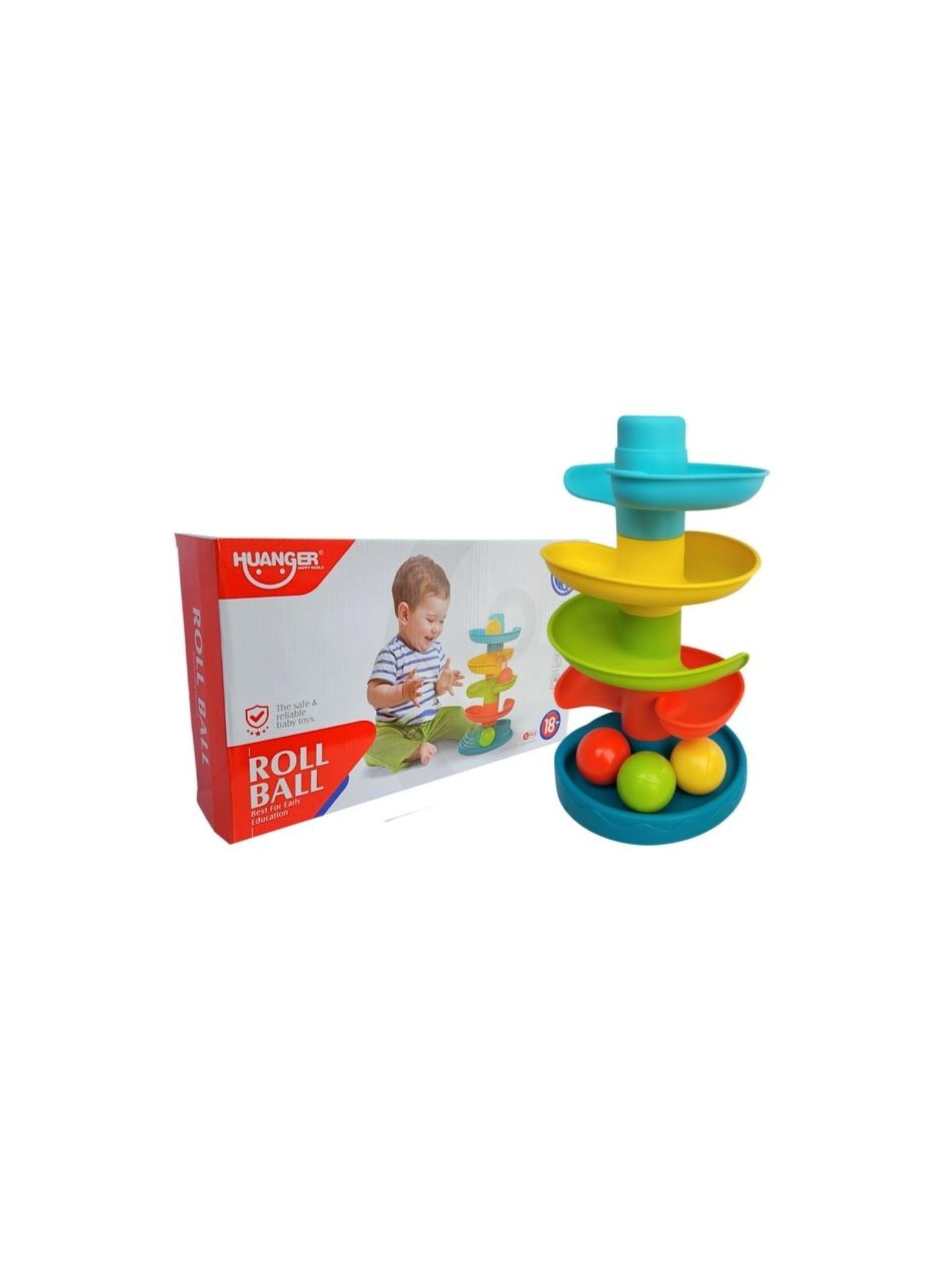 Piramide Roll Ball Con Pelotas Para Niños-3