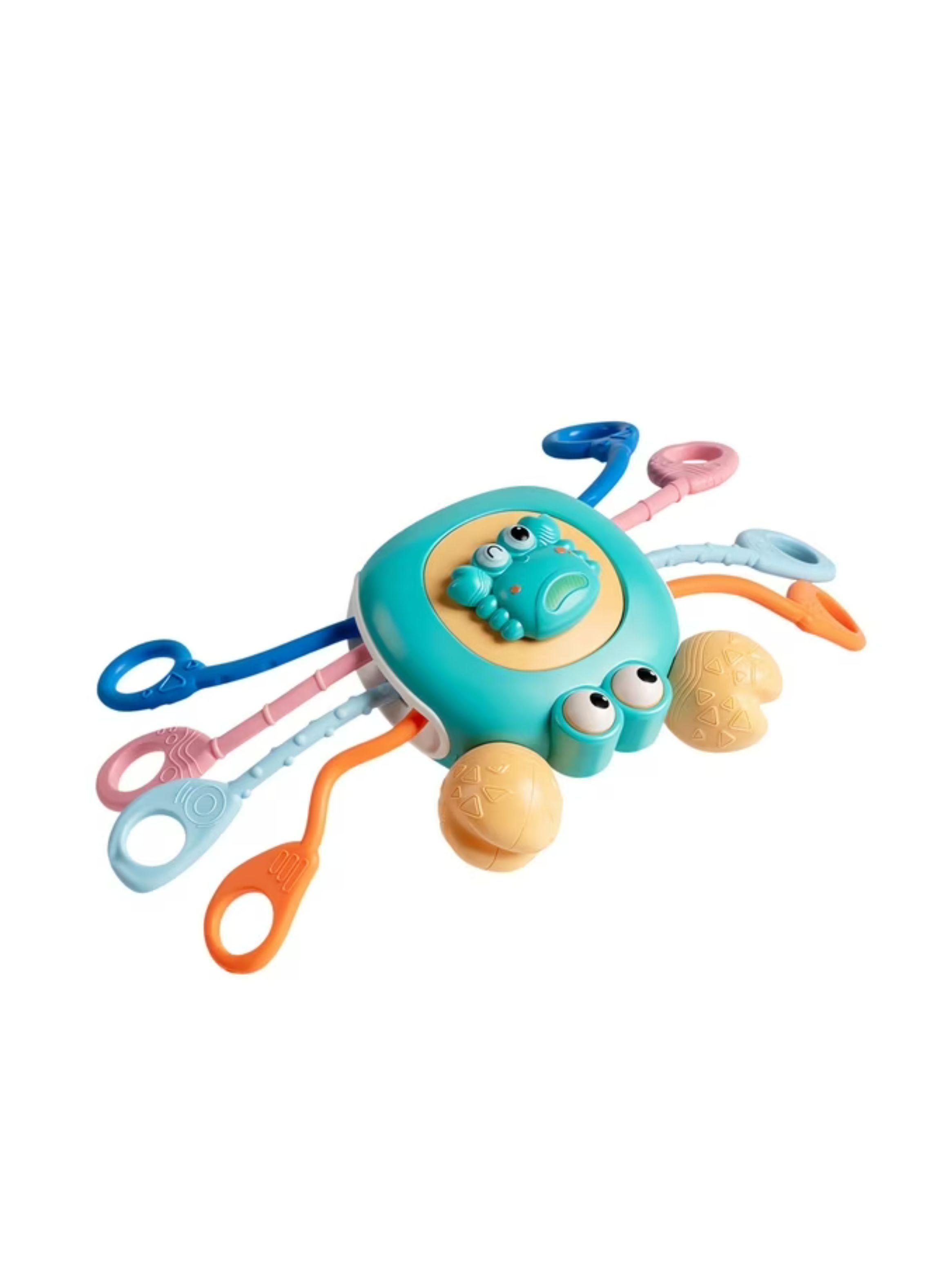 Juguete Sensorial Montessori Bebé Cangrejo Motricidad Fina-4