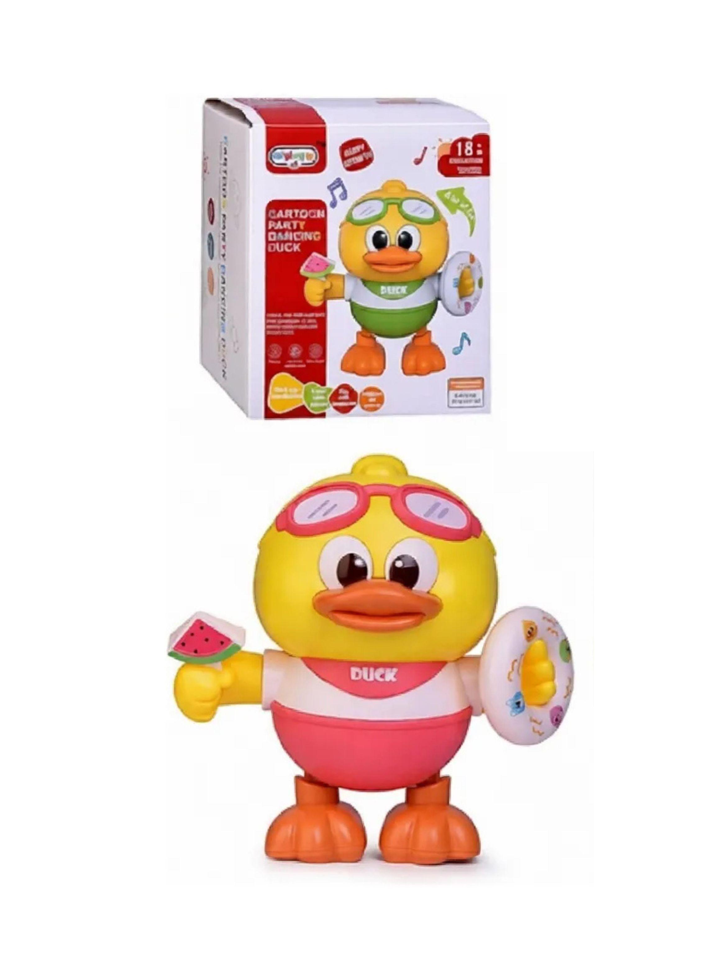 Patito Juan Bailarín Musical Luces LED y Movimiento Juguete Interactivo para Bebés -3