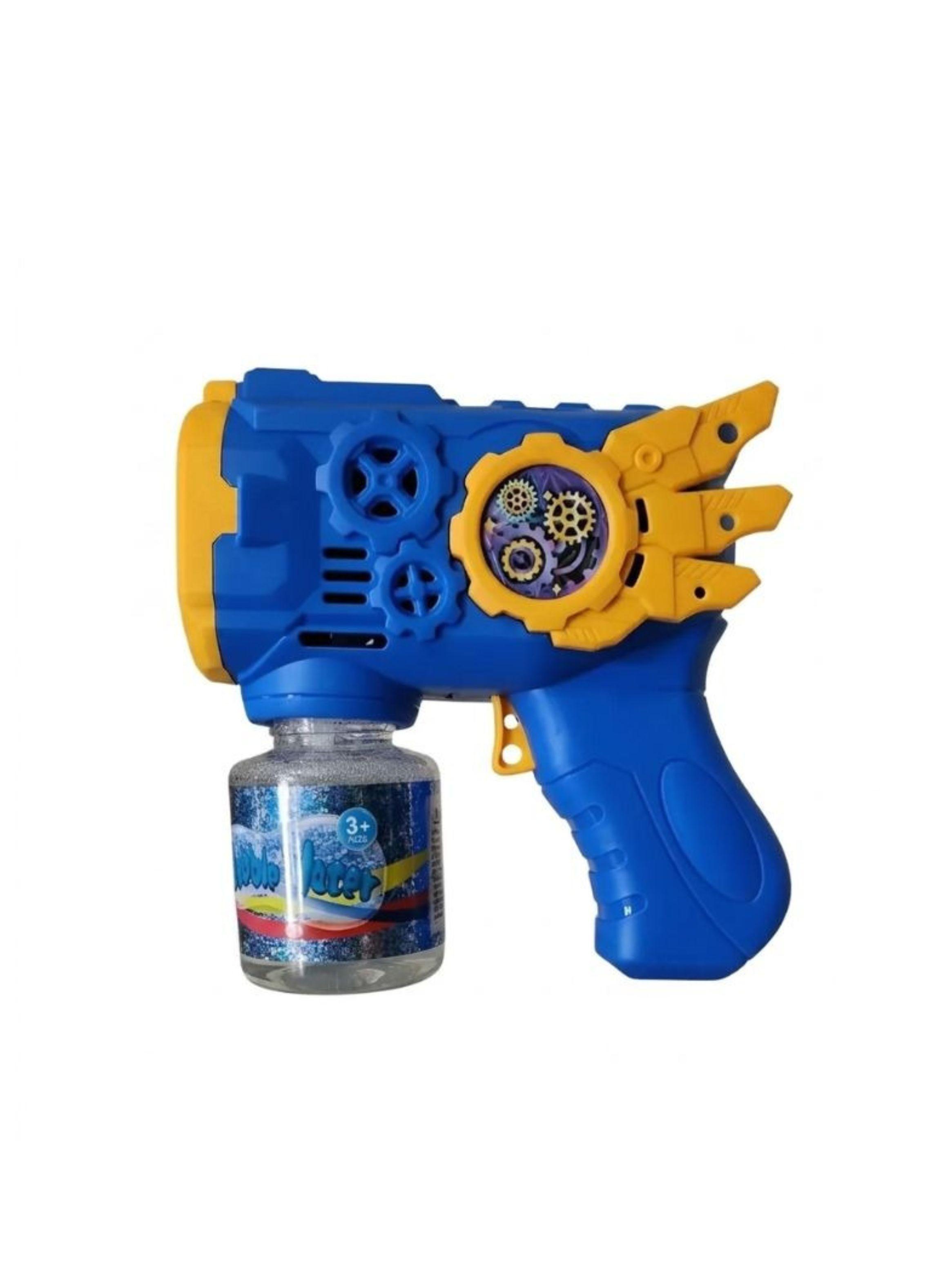 Pistola Lanza Burbujas Electrica Flying Armor Con Luces-0