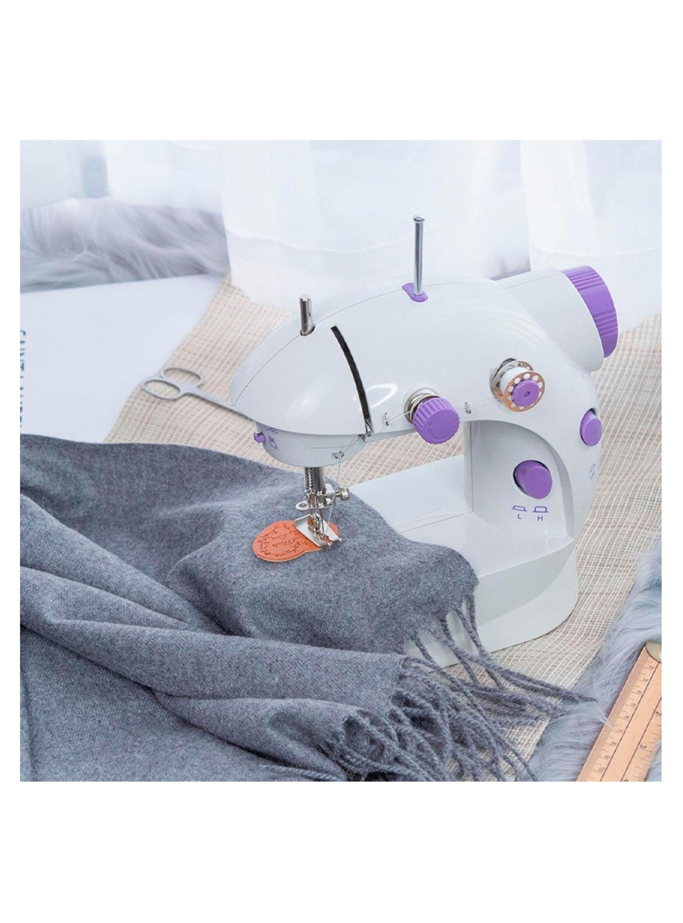 Máquina Pequeña Para Coser Eléctrica Portátil-5