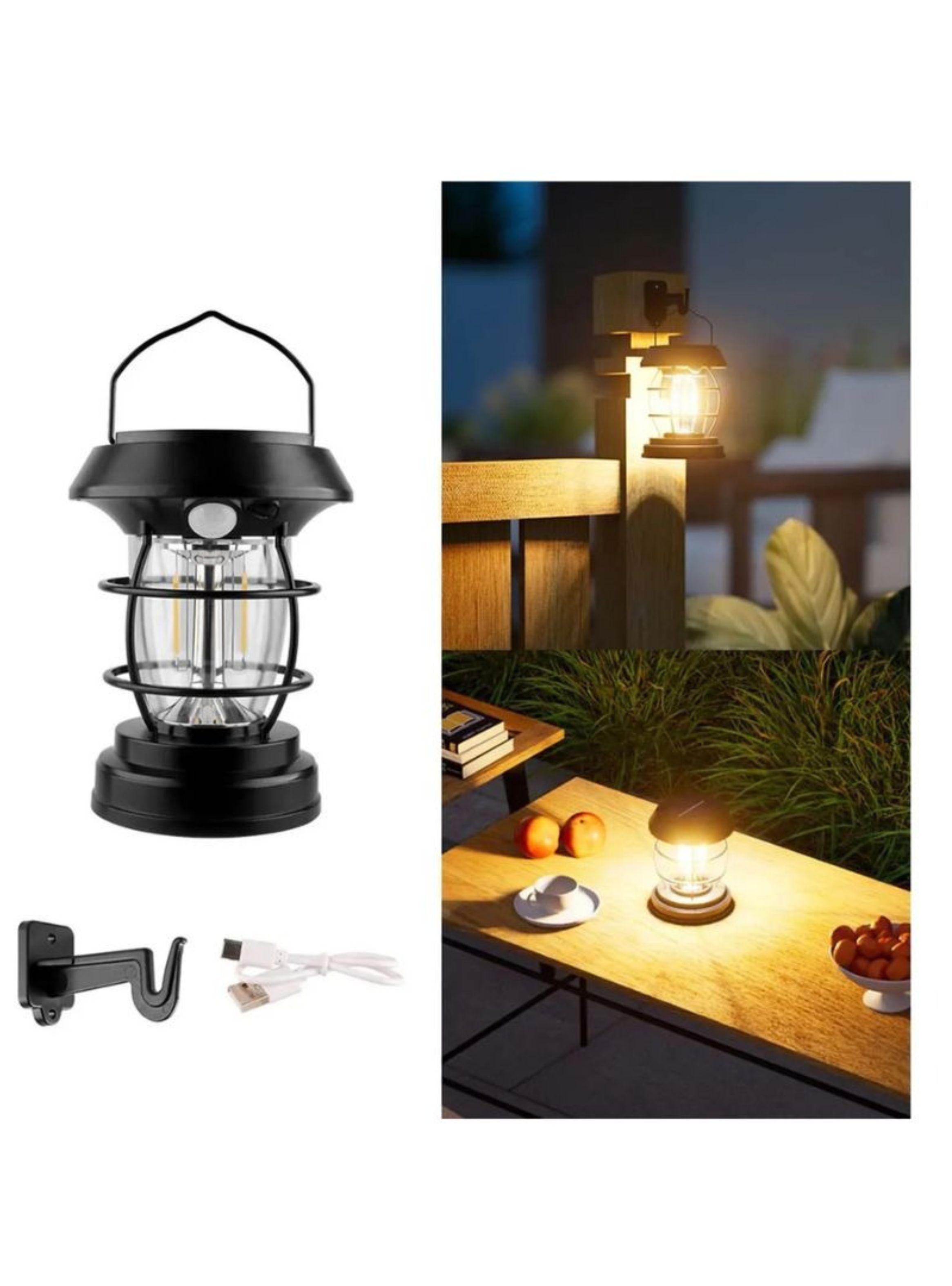  Farol Linterna Solar Recargable Camping-2