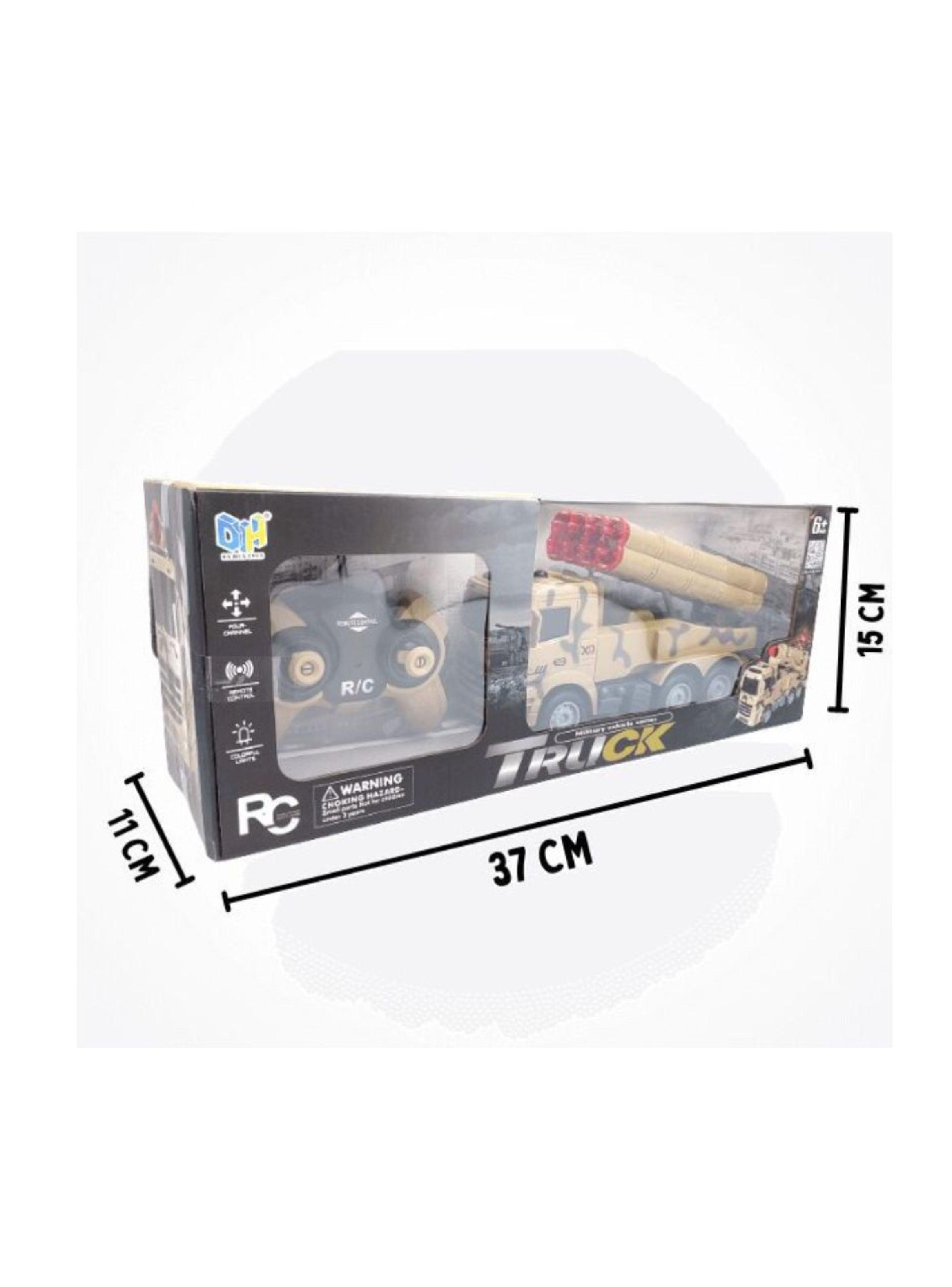 Camión Artillero Lanzamisiles Juguete Para Niños-3