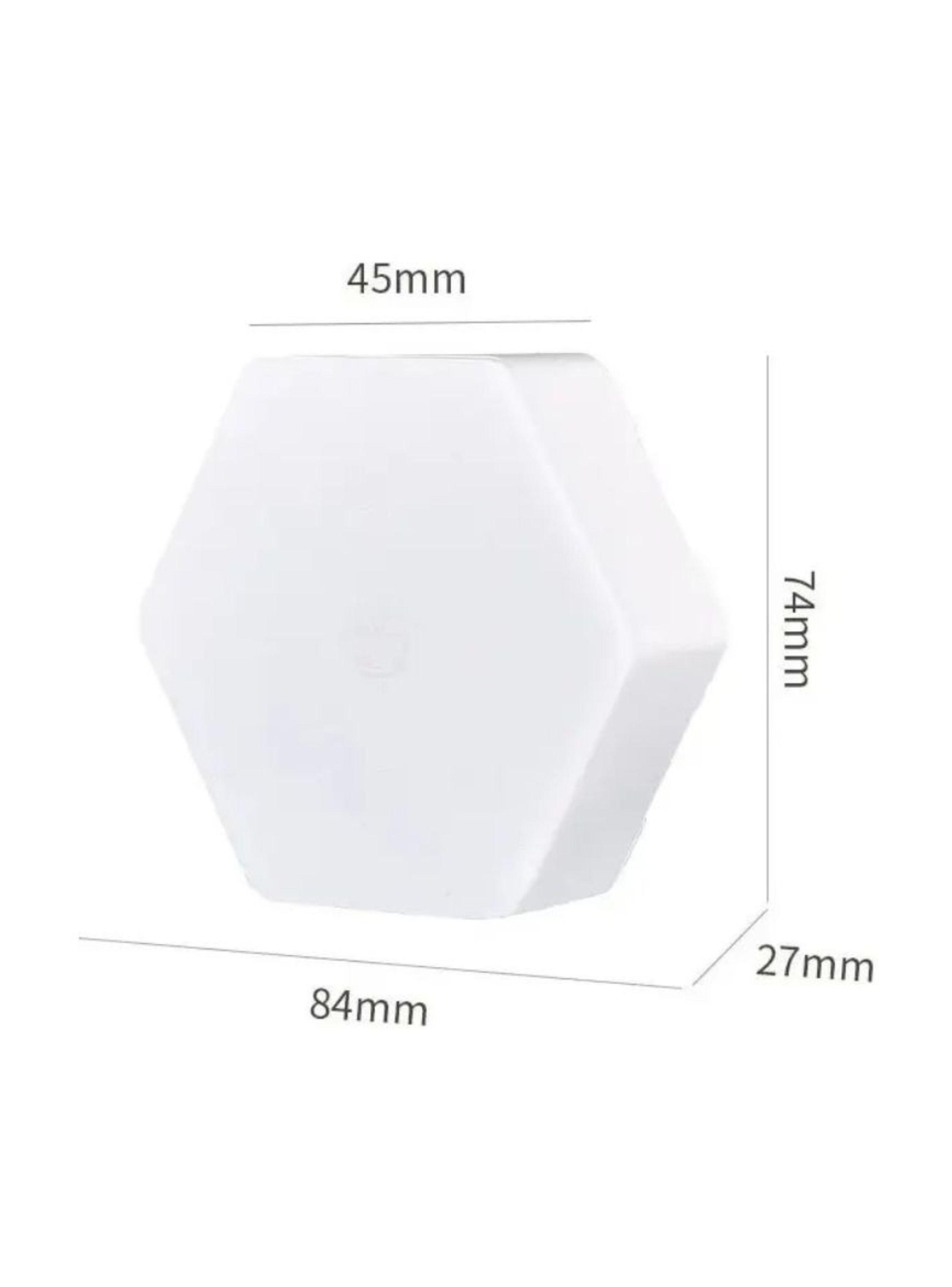  Luces Led Hexagonales Con Control Remoto Set X3 Inalámbrico-5