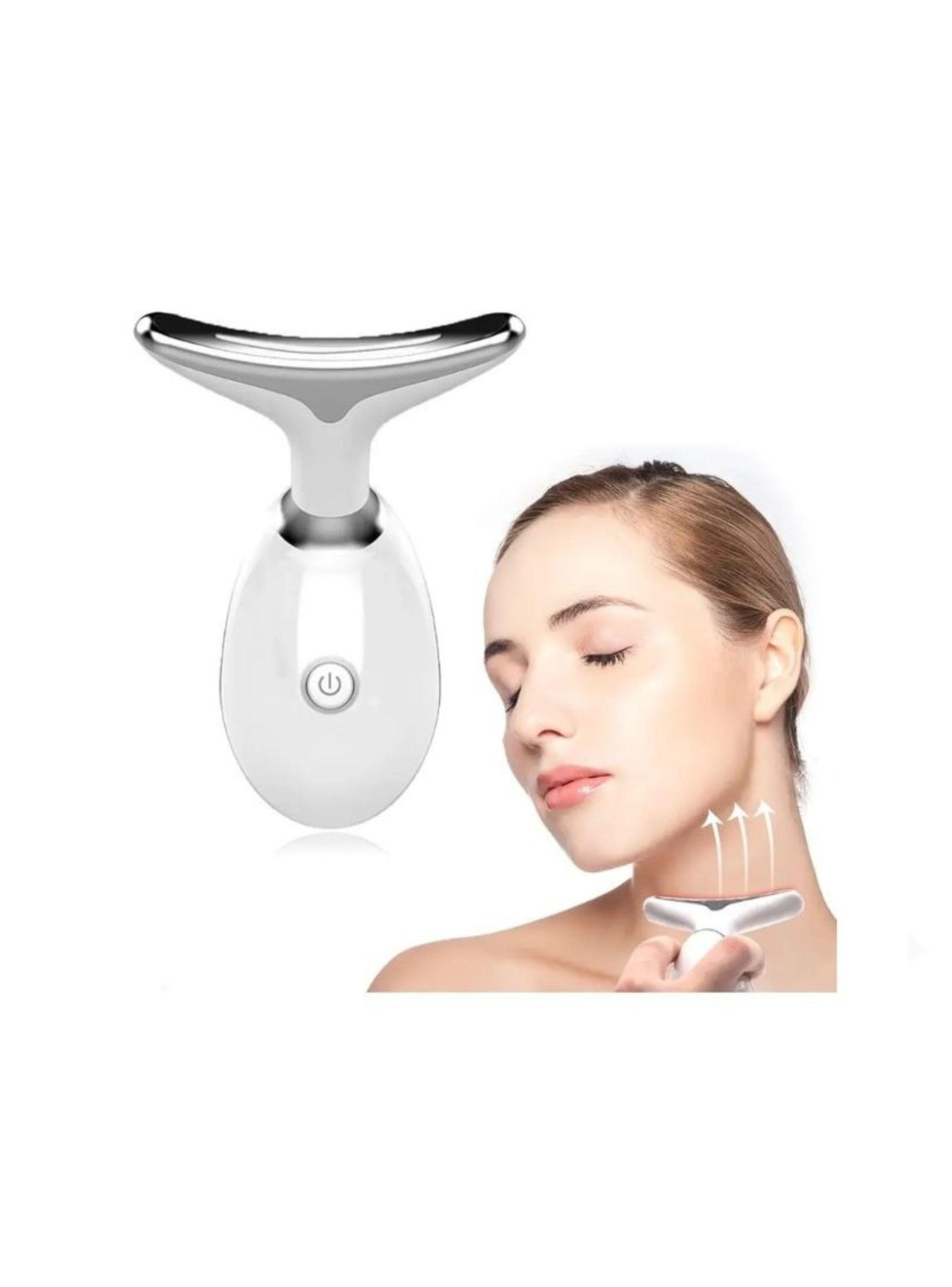 Masajeador Facial Cuello Reductor De Arrugas Luz Led -2