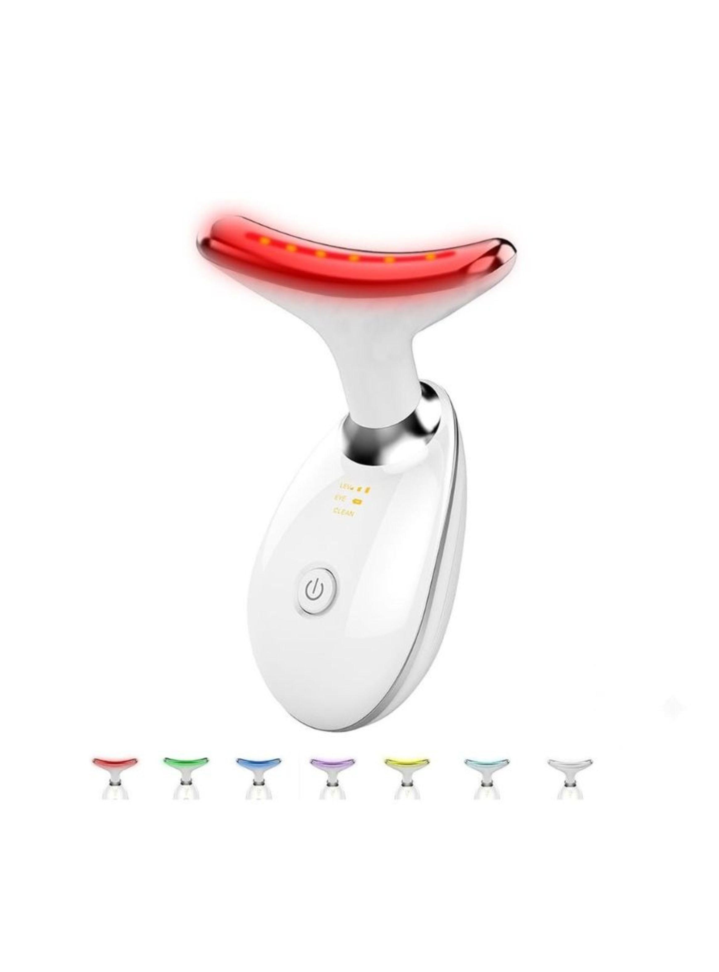 Masajeador Facial Cuello Reductor De Arrugas Luz Led -3