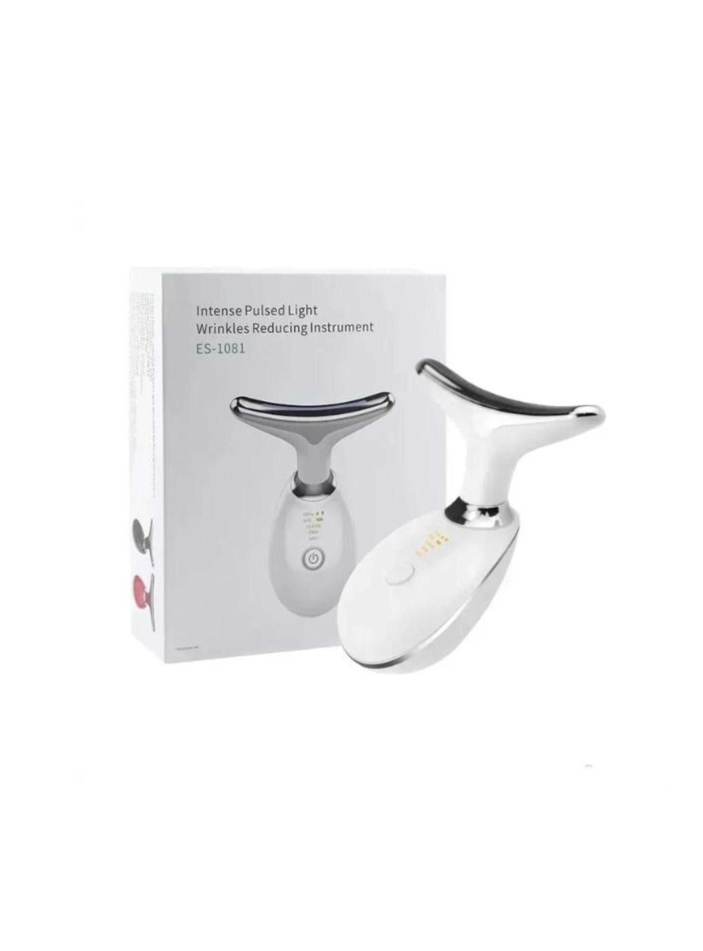Masajeador Facial Cuello Reductor De Arrugas Luz Led -4