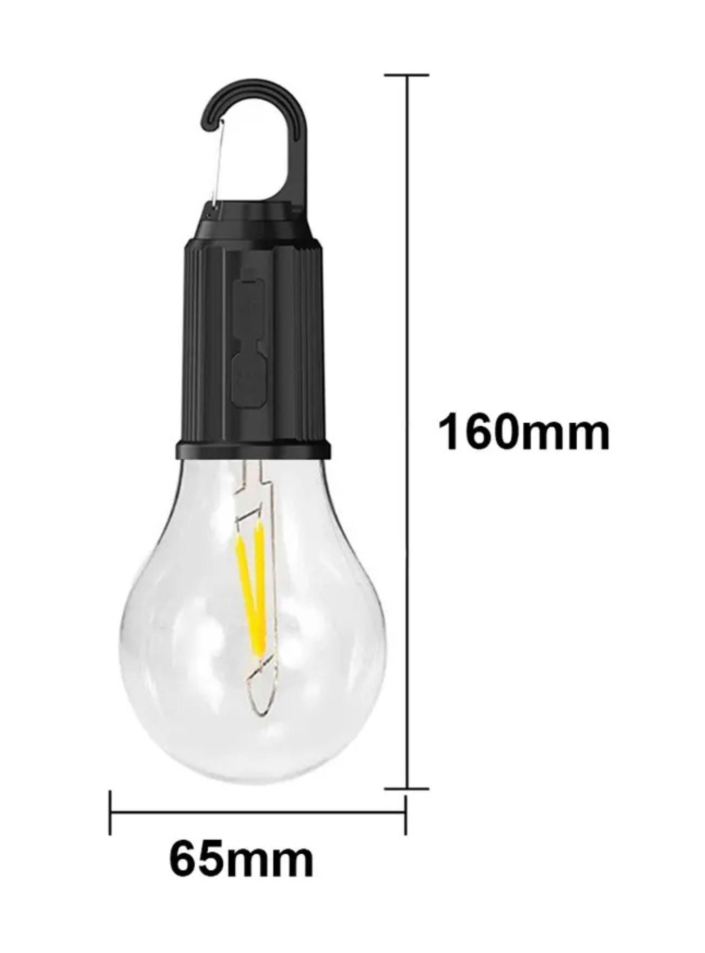 Ampolleta Led Recargable Para Camping Usb Portátil Impermeable-1