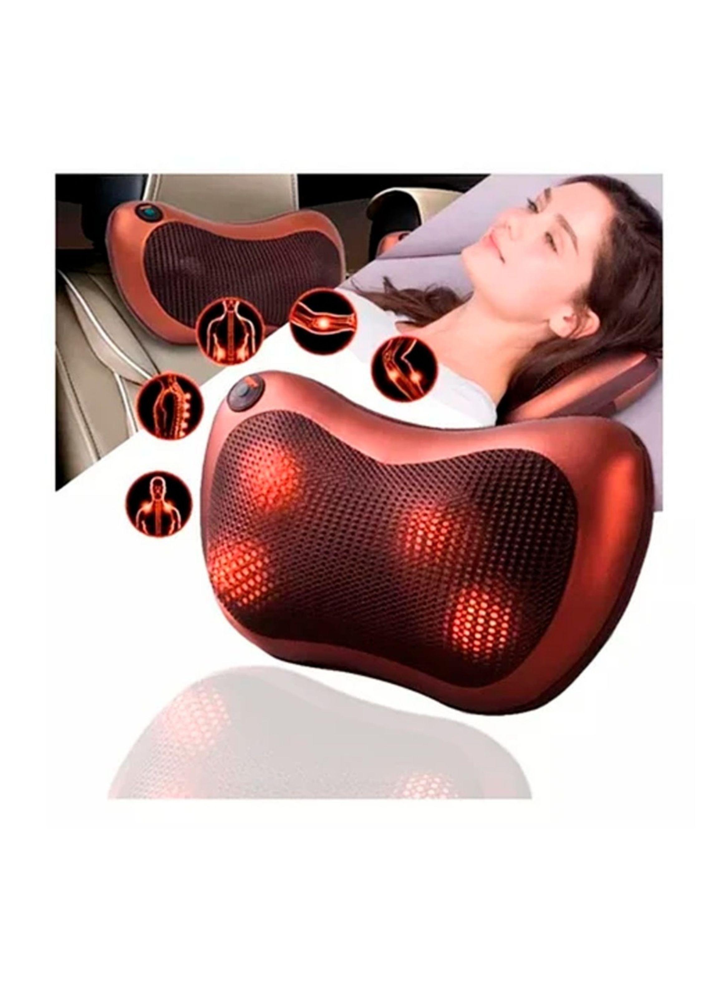 Masajeador Eléctrico Almohada Cojín Lumbar Cuello Piernas-3