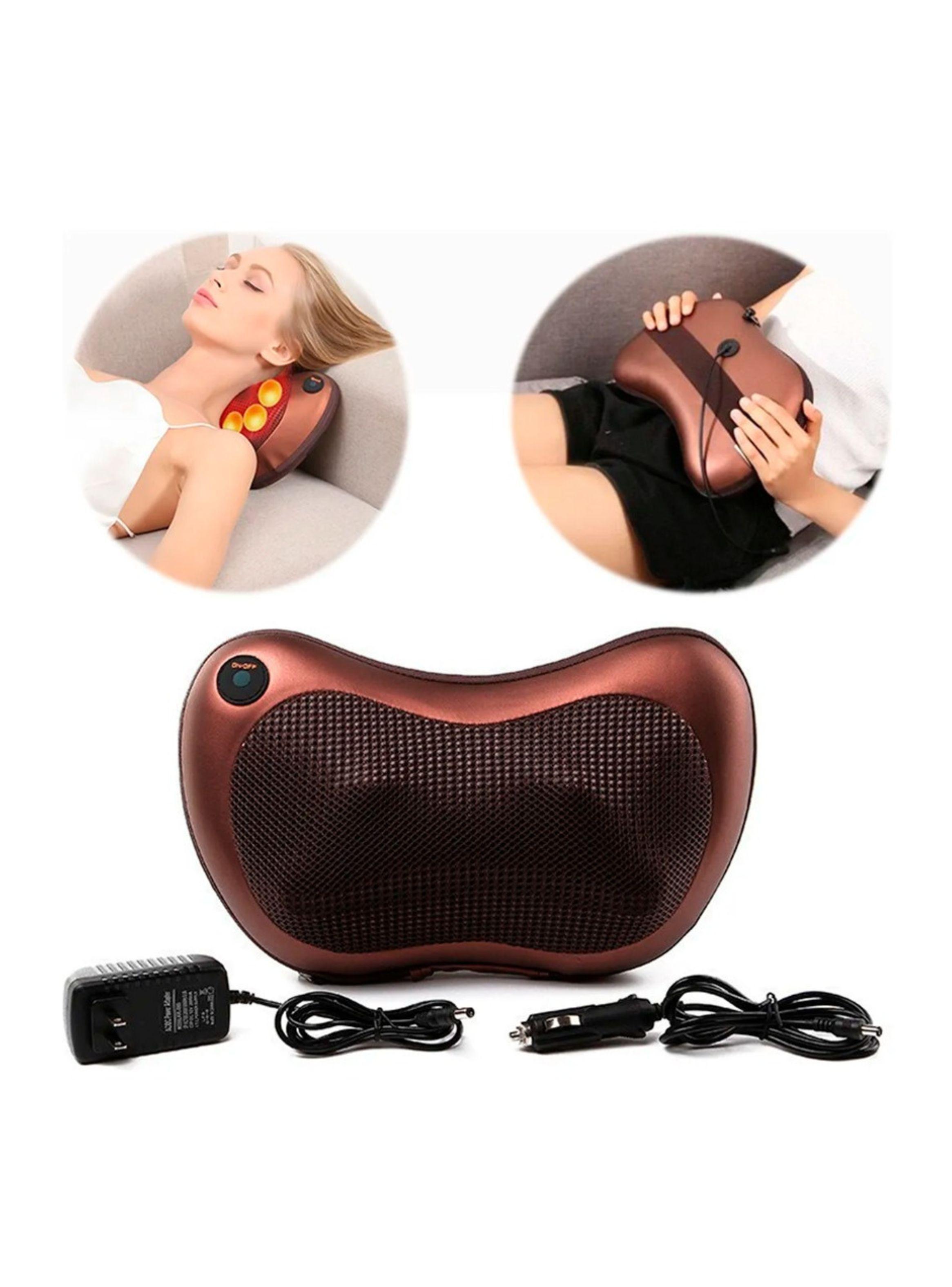 Masajeador Eléctrico Almohada Cojín Lumbar Cuello Piernas-4