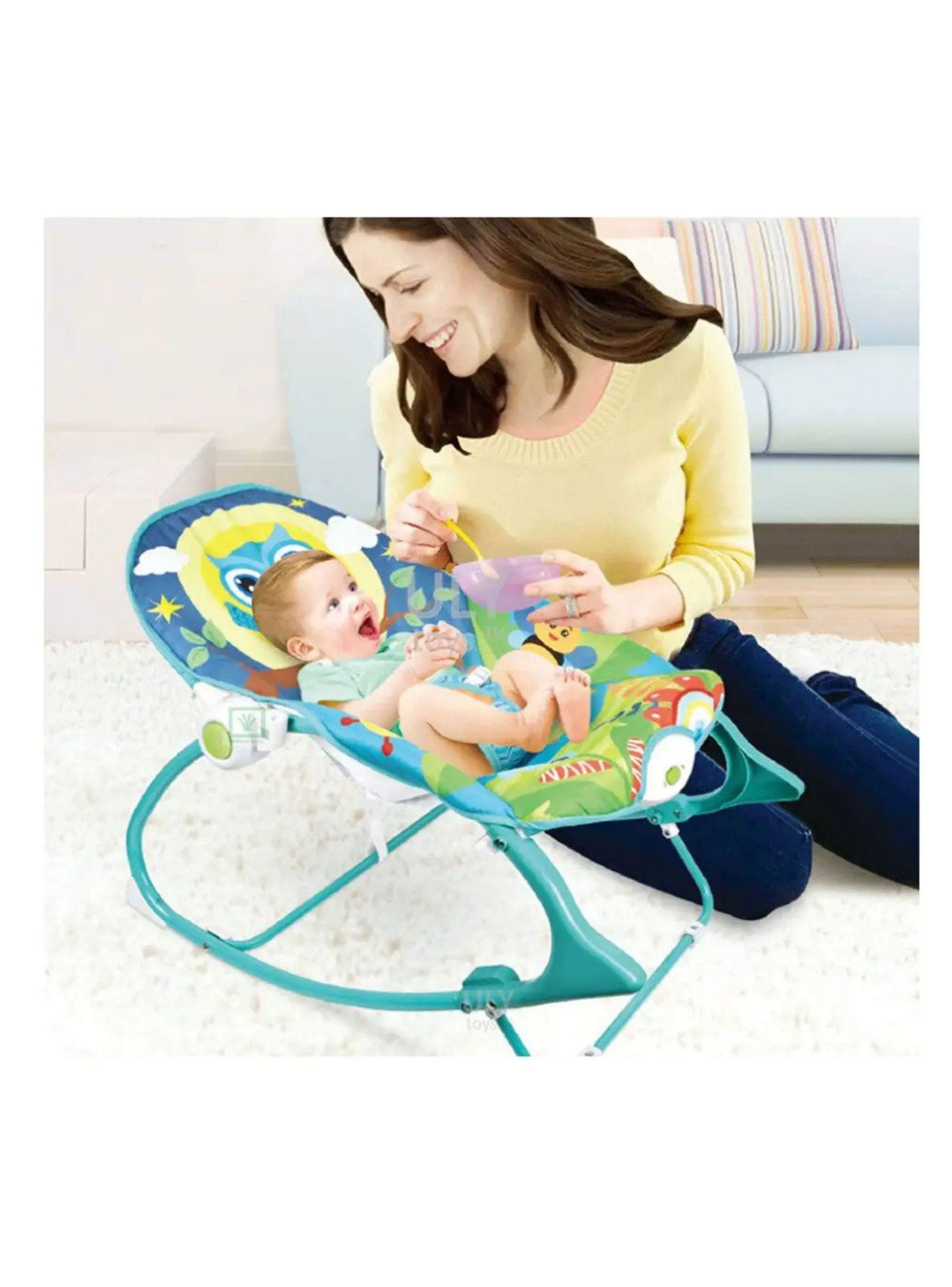 Silla Nido Mecedora Bebe A Niño Con Vibración  Música-1