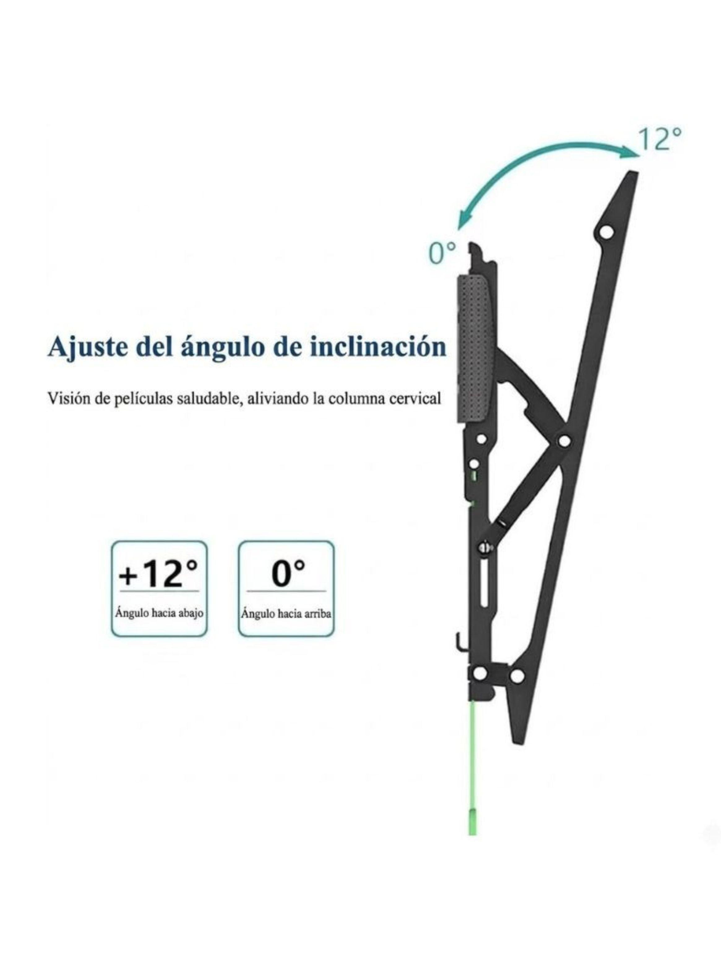 Soporte De Pared Para Tv  55 A 75 Brazo Articulado Inclinable-2