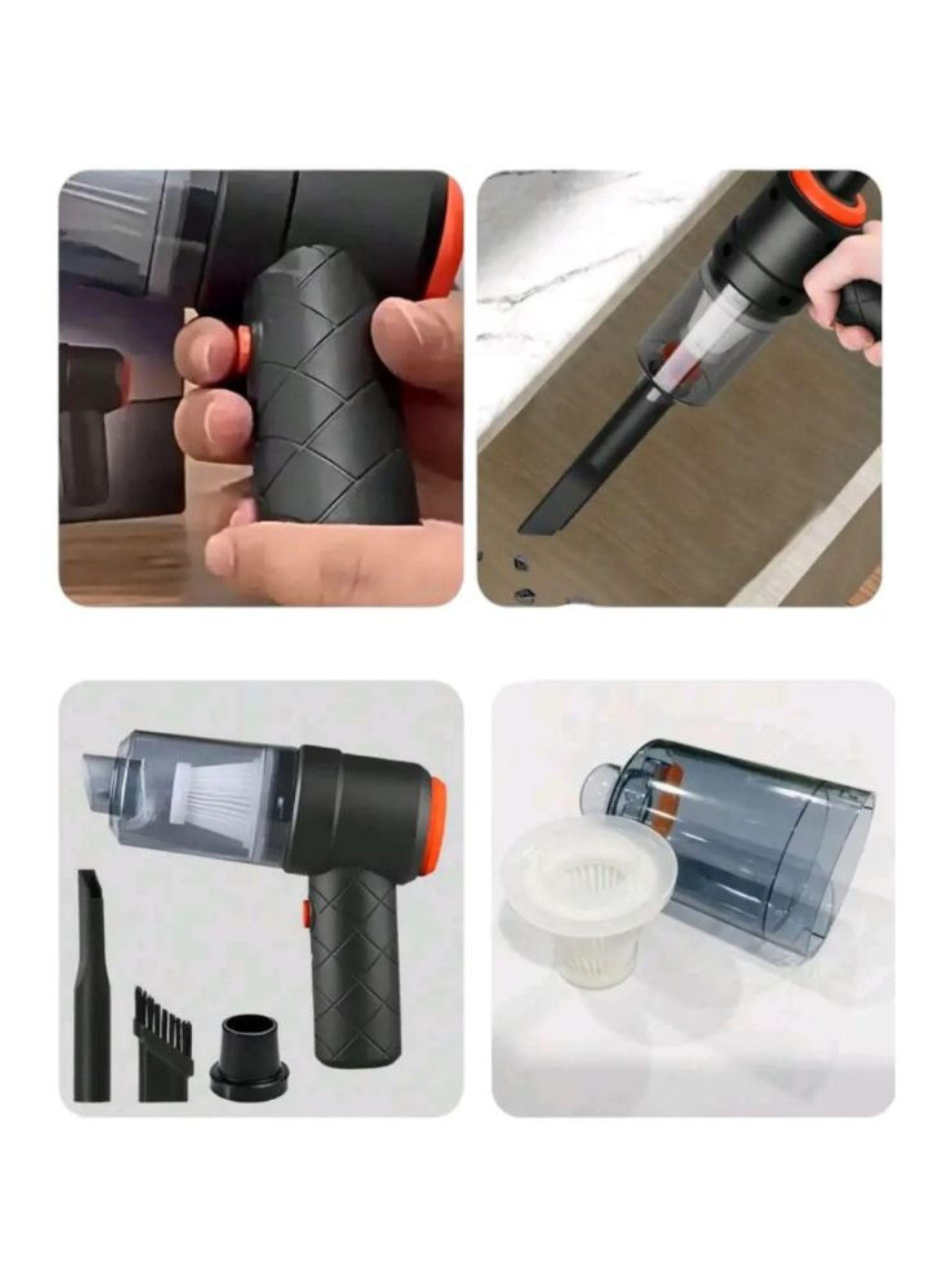 Aspiradora Portátil Inalámbrica Auto Casa Mini Aspiradora-3
