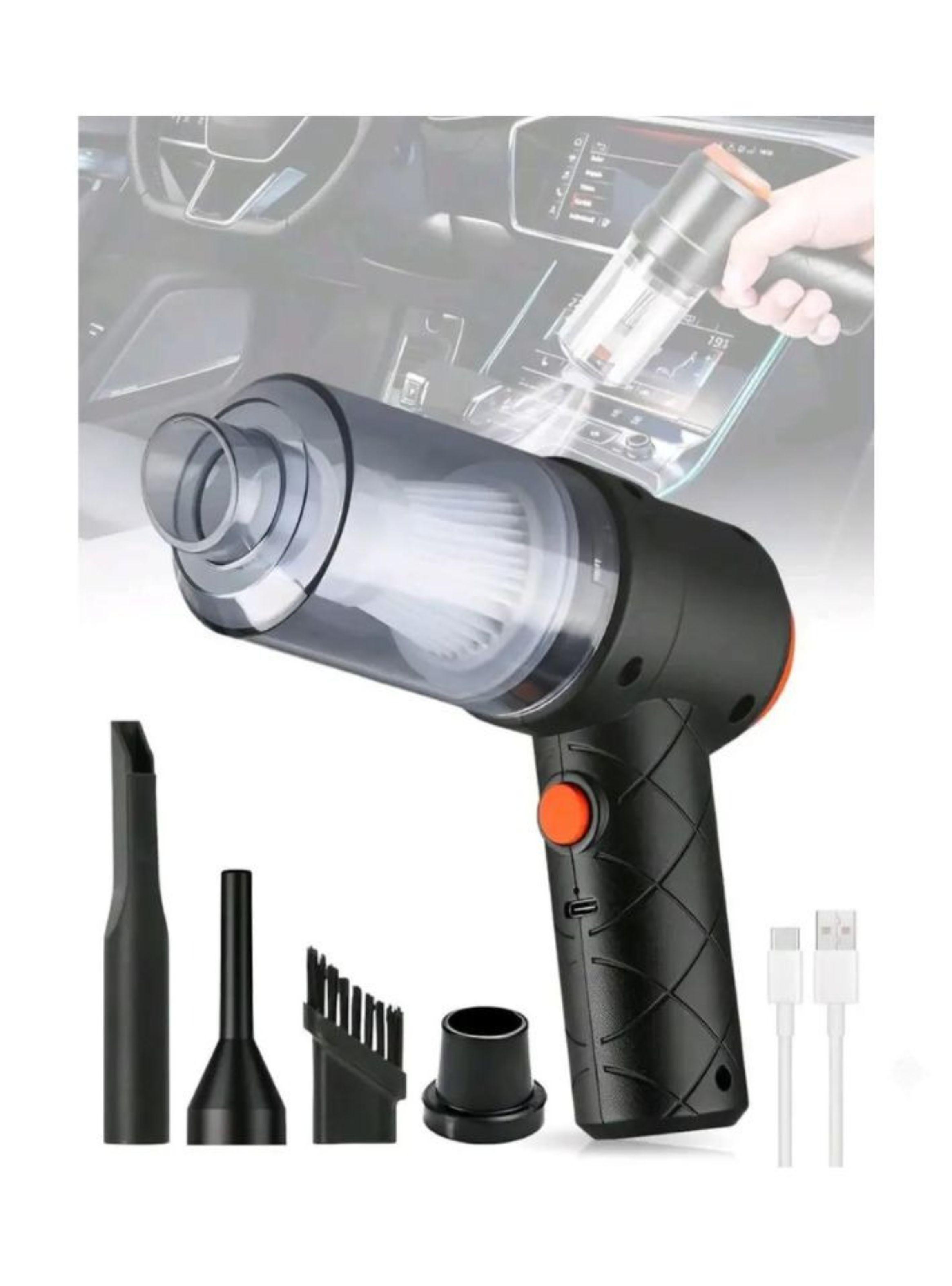 Aspiradora Portátil Inalámbrica Auto Casa Mini Aspiradora-4