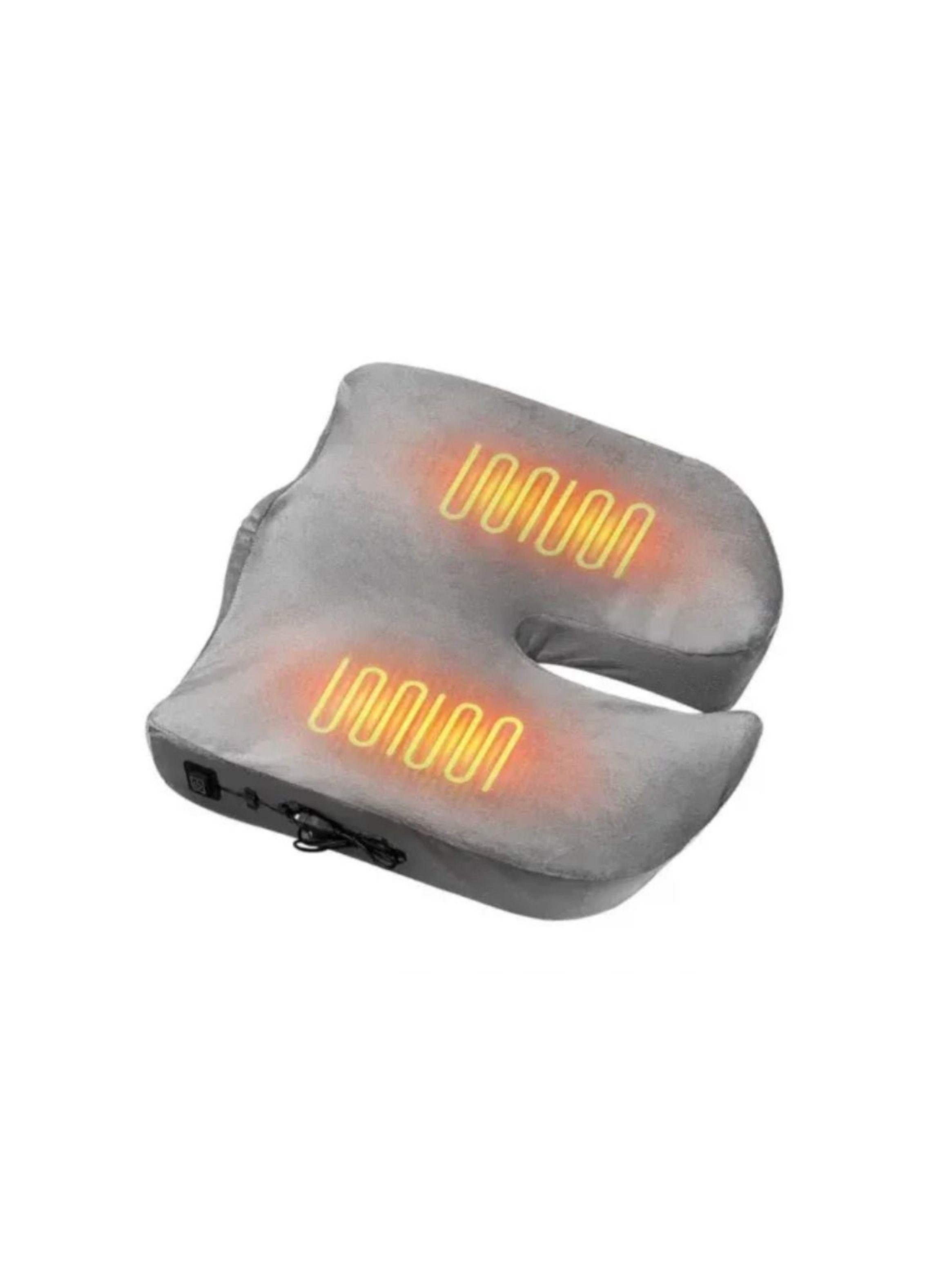 Cojín Ergonómico de Masaje con Calefacción para Asiento-0