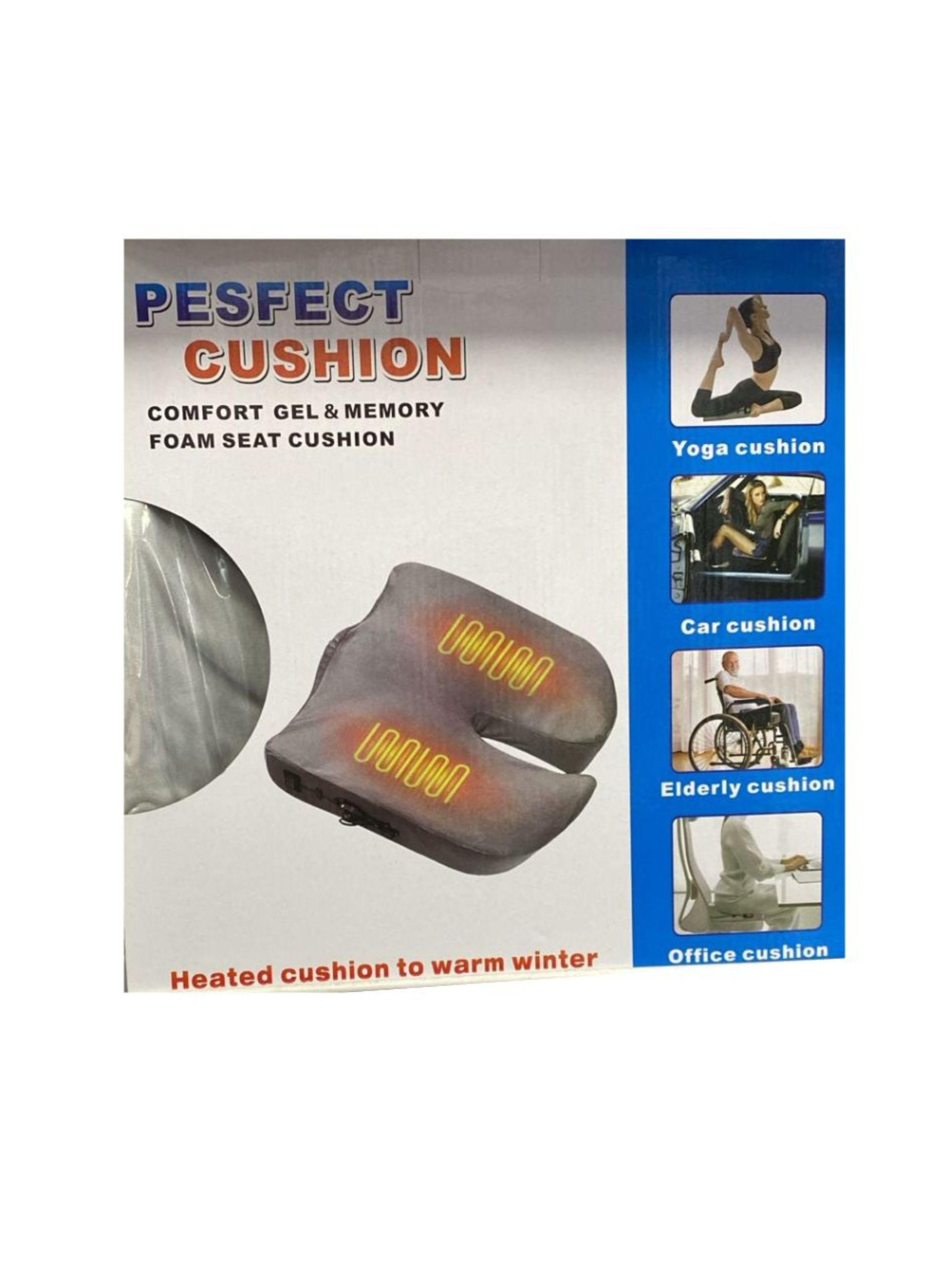 Cojín Ergonómico de Masaje con Calefacción para Asiento-2