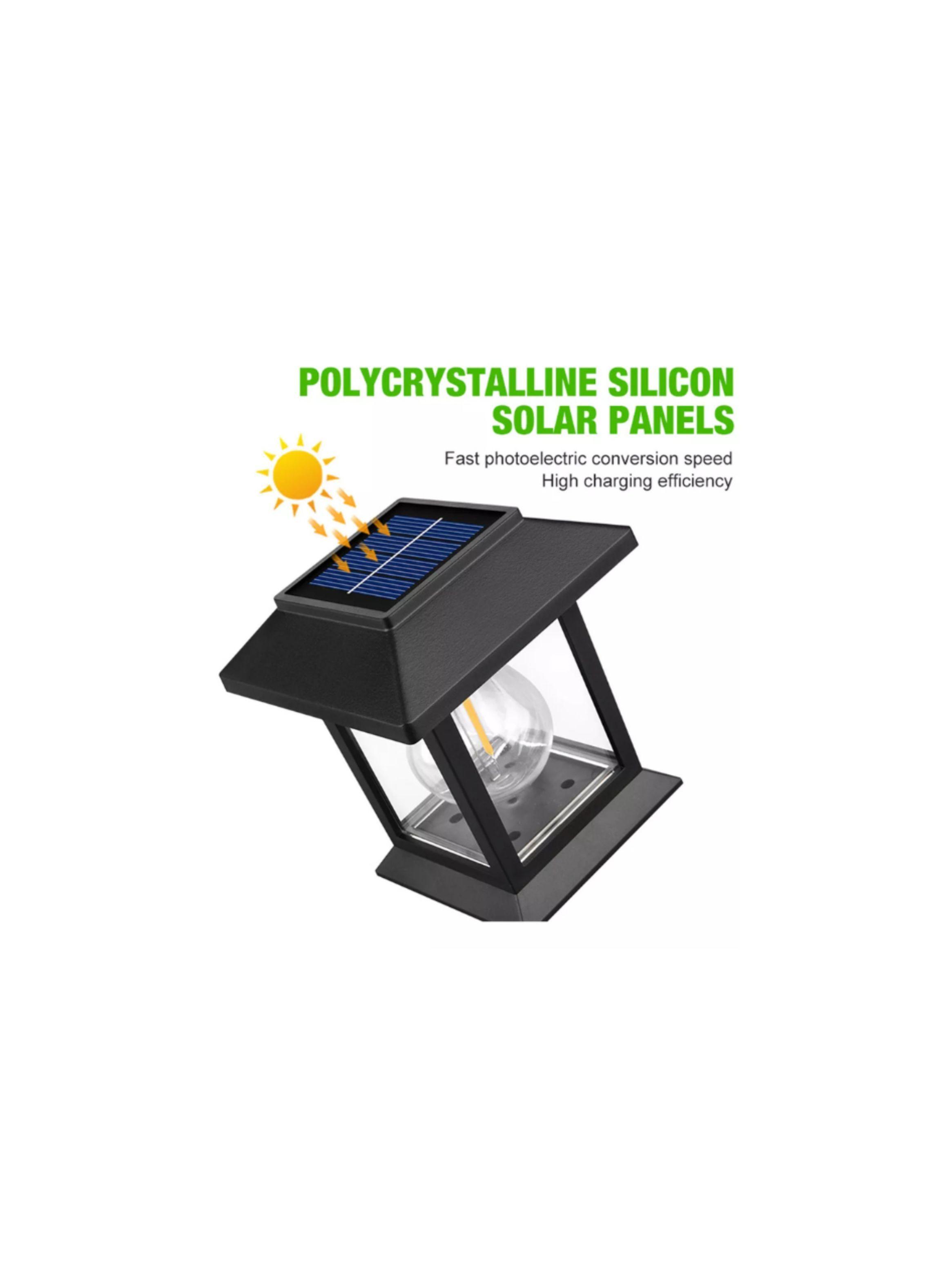 Estaca Solar Led Farol iluminacion led para exterior jardin-2