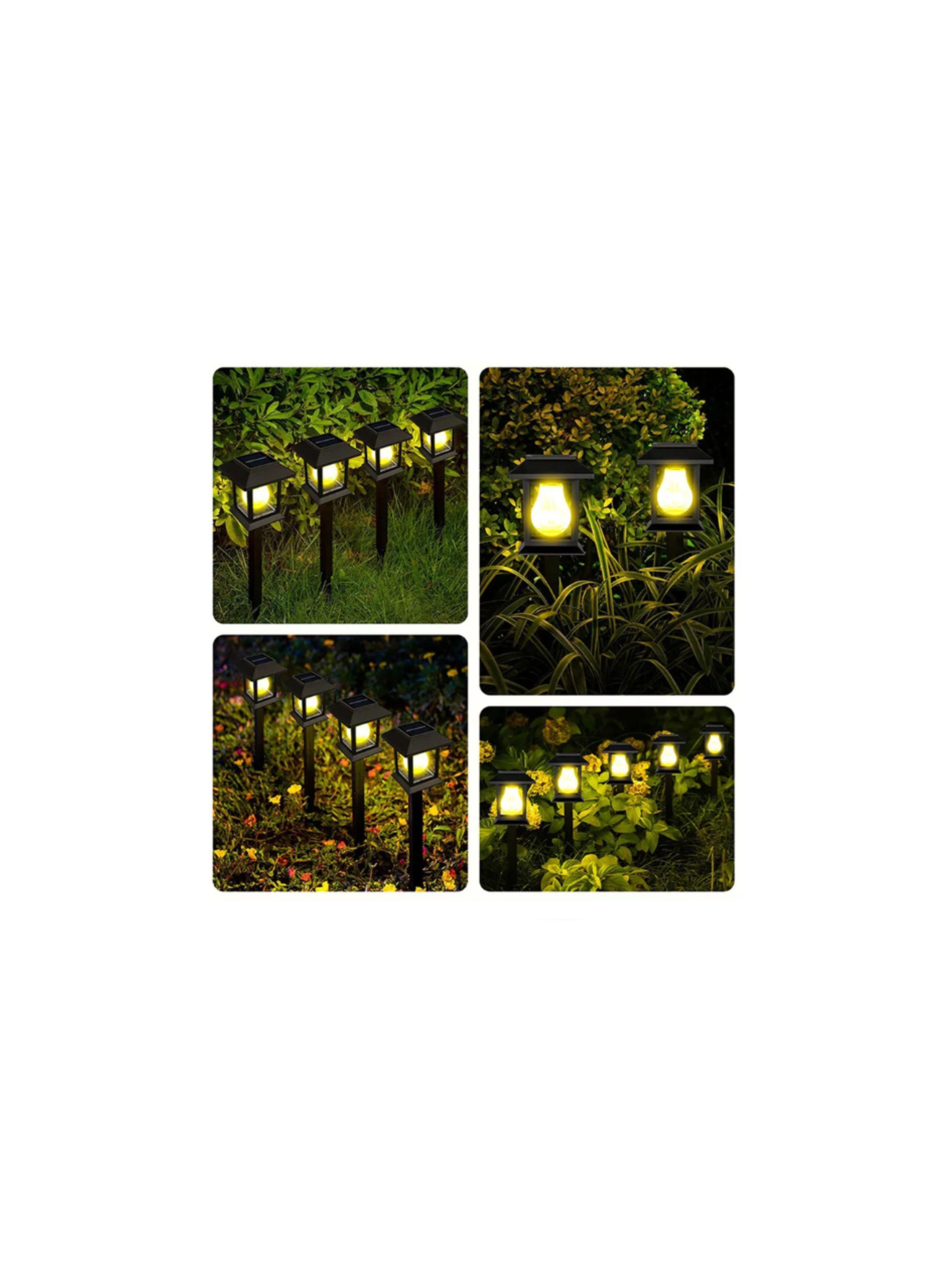 Estaca Solar Led Farol iluminacion led para exterior jardin-4